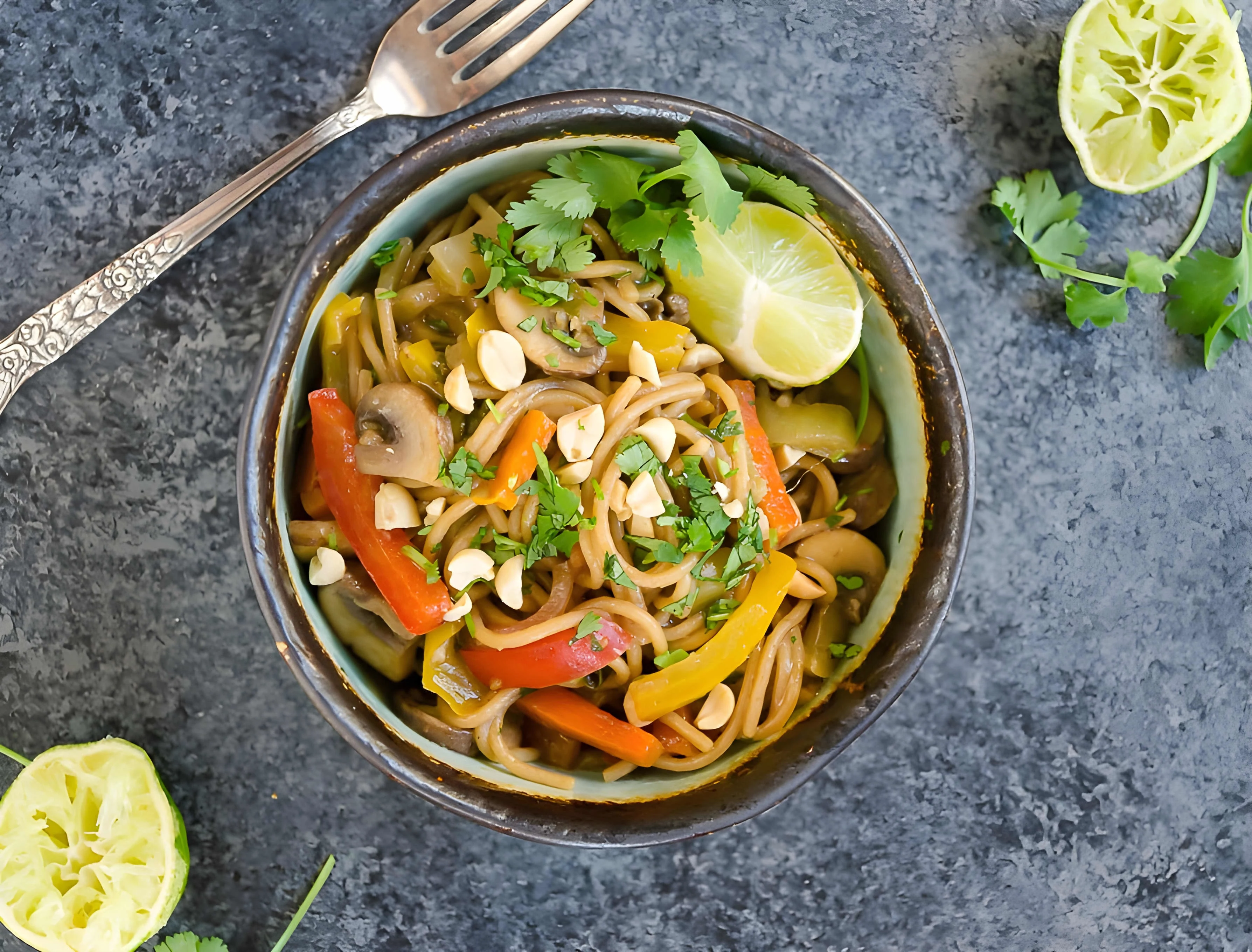 One Pot Thai Pasta