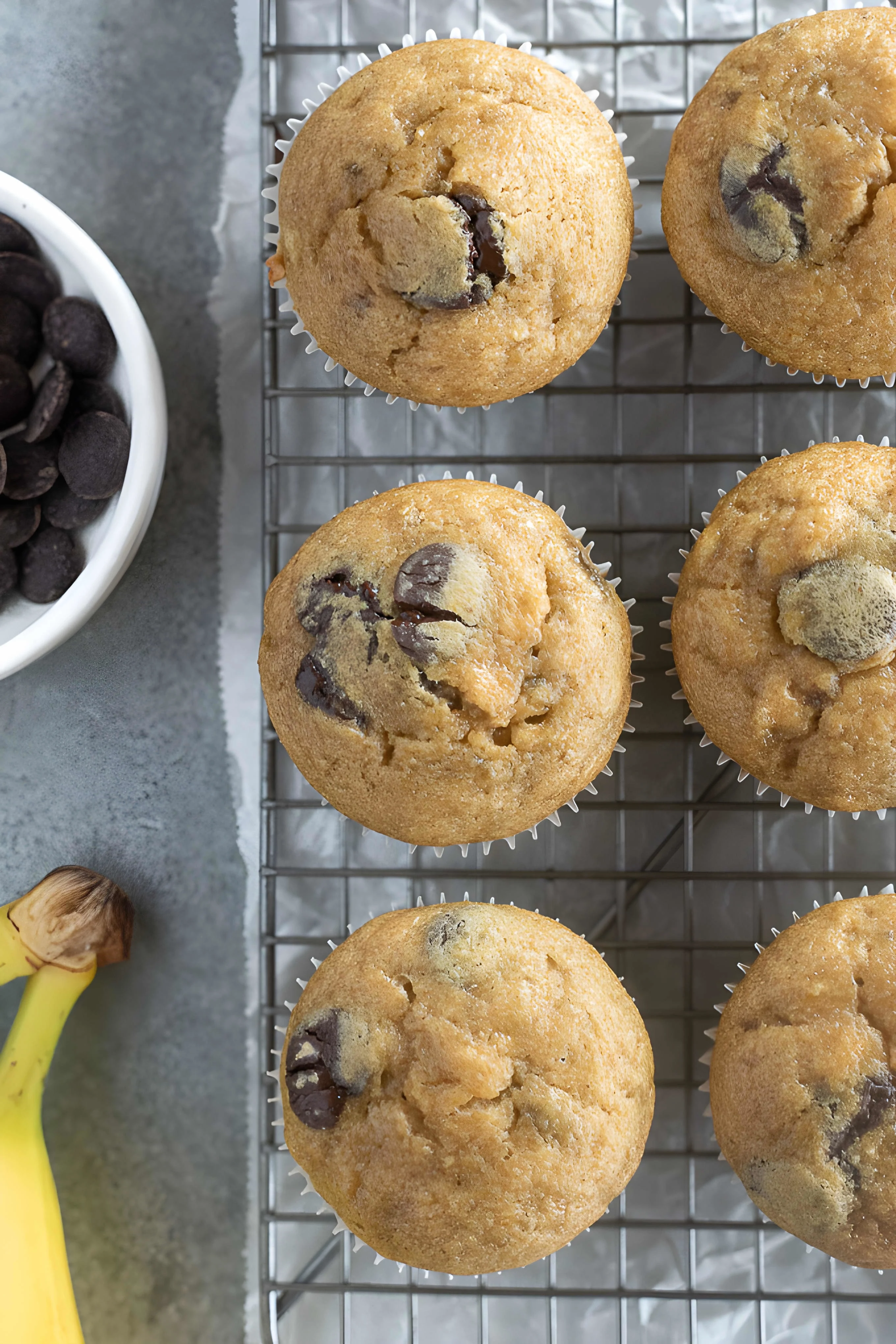 Peanut Butter Banana Muffins