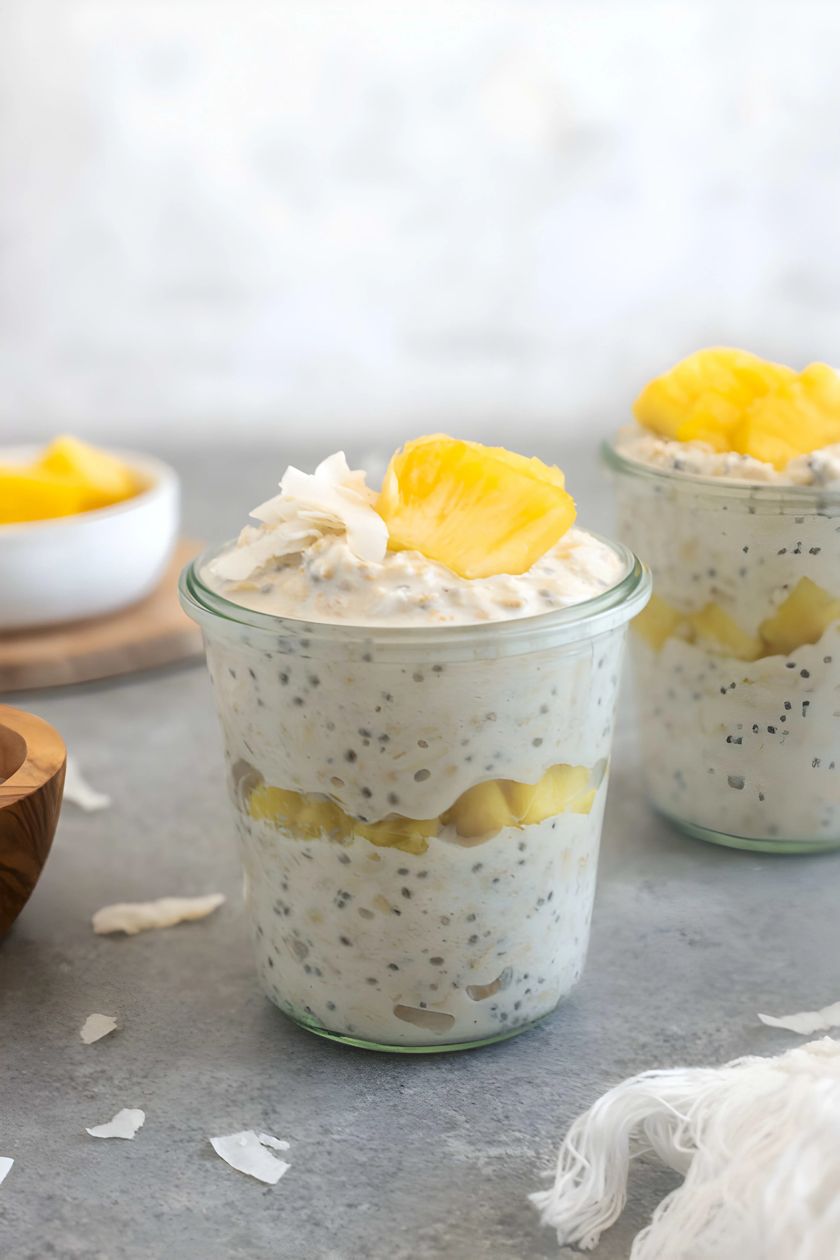 Pina Colada Overnight Oats