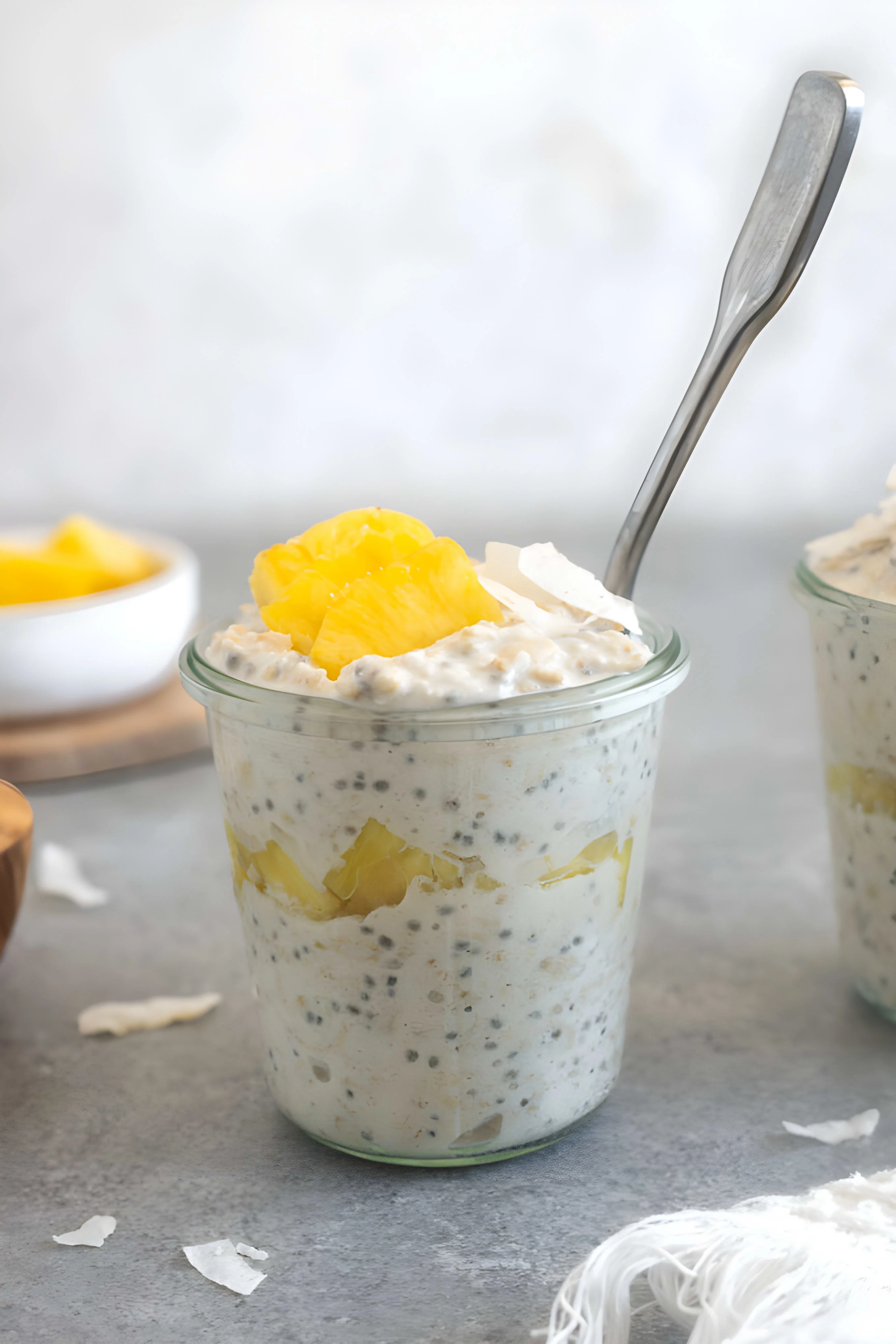 Pina Colada Overnight Oats