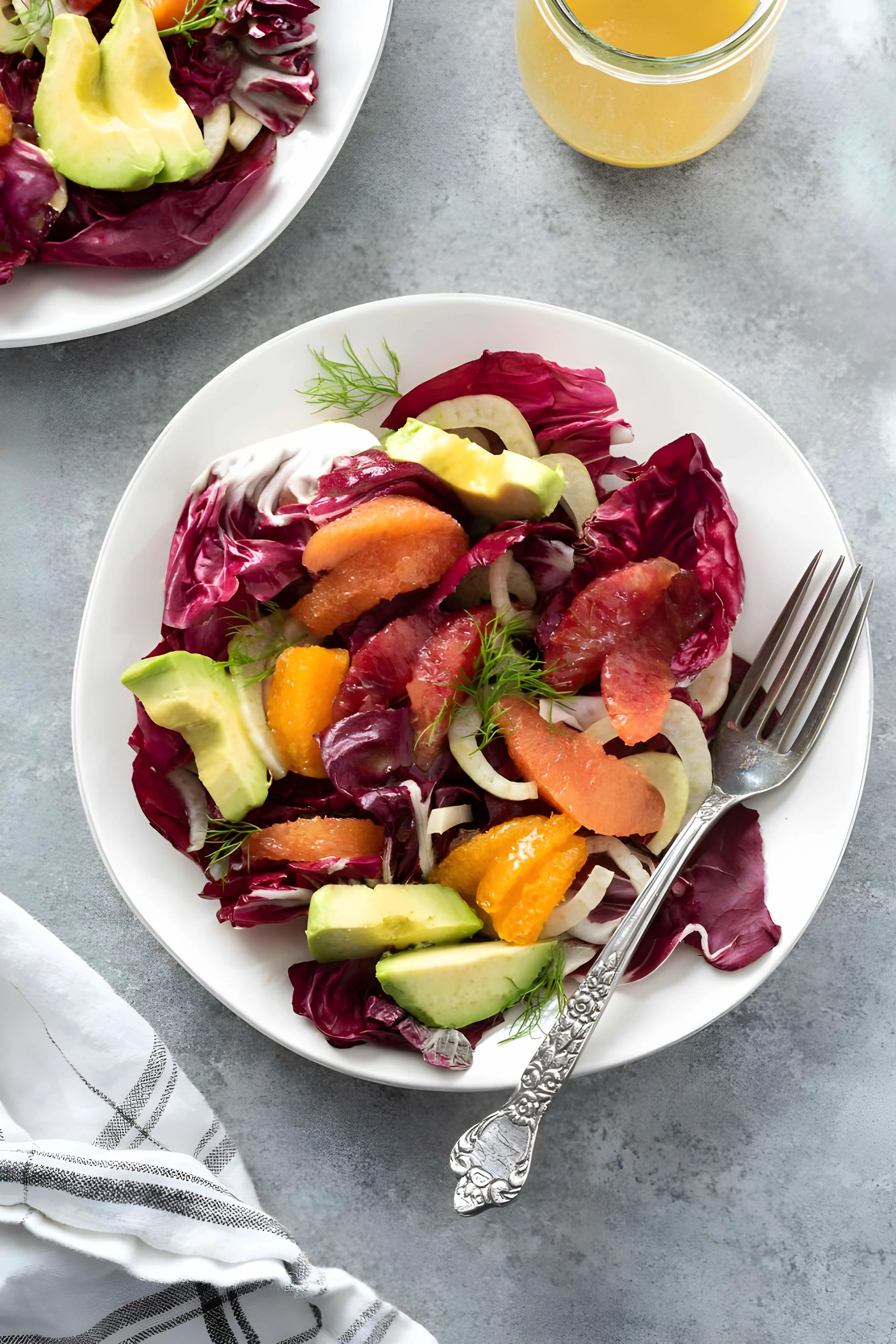 Radicchio Salad with Citrus Vinaigrette