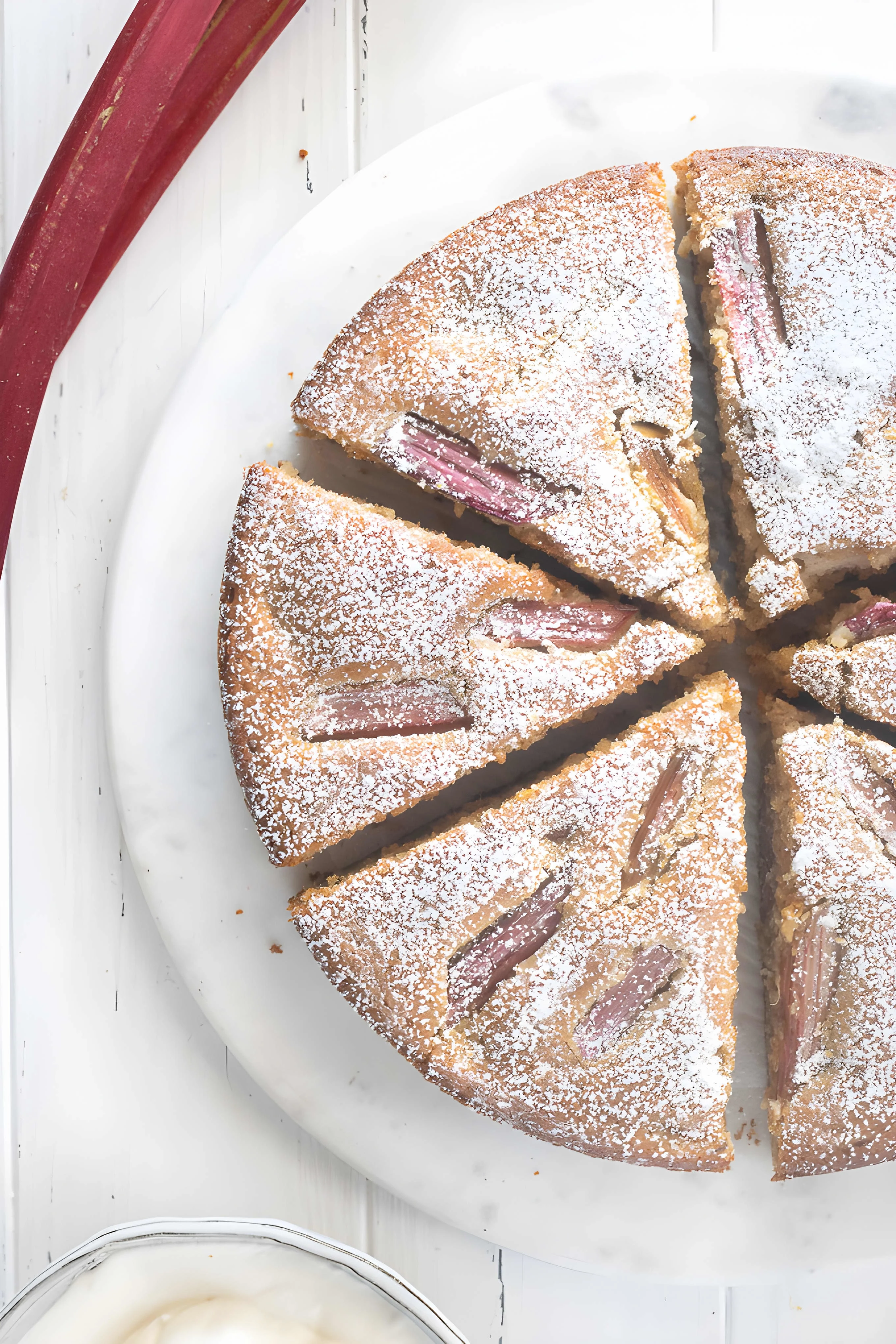 Rhubarb Cake