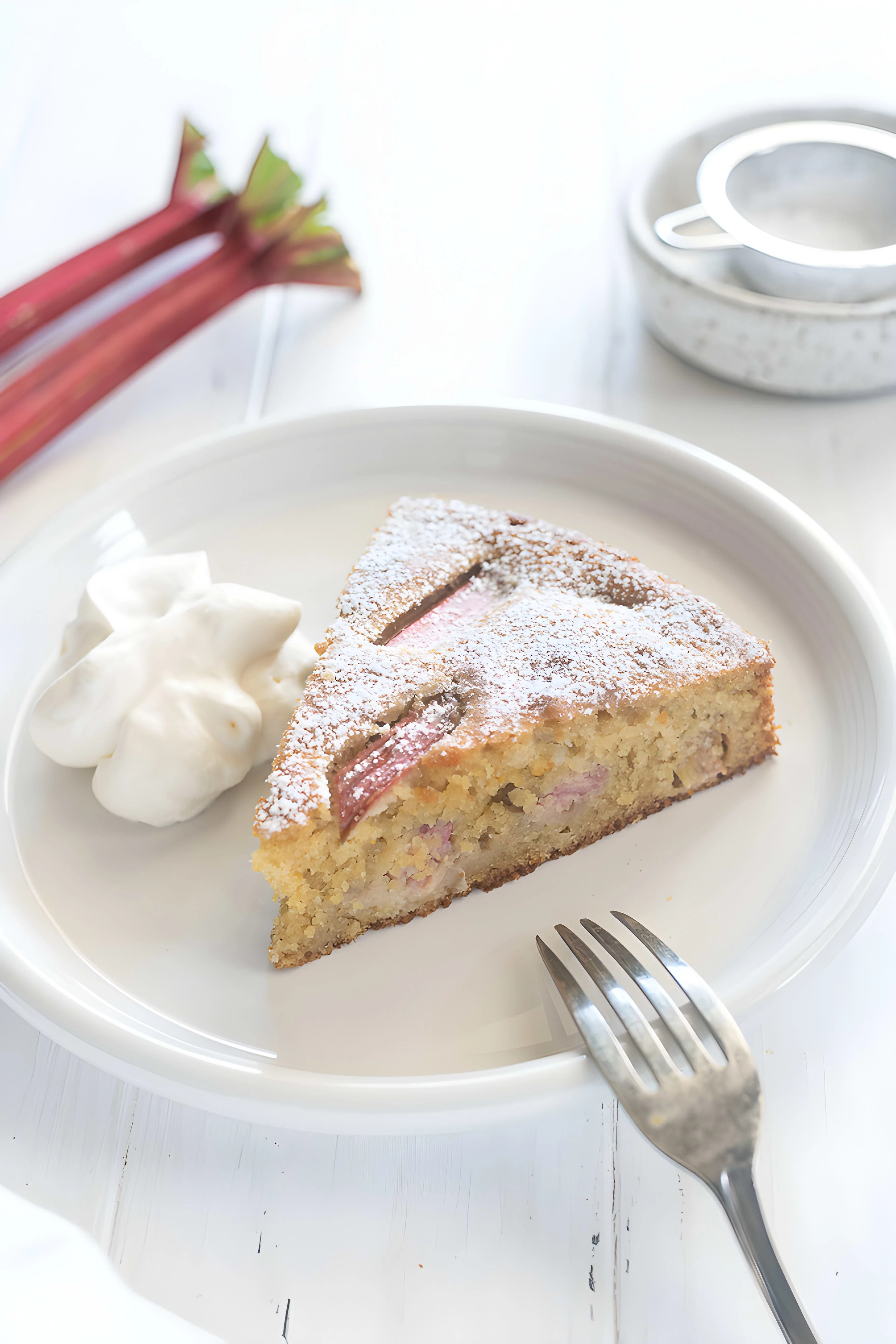 Rhubarb Cake