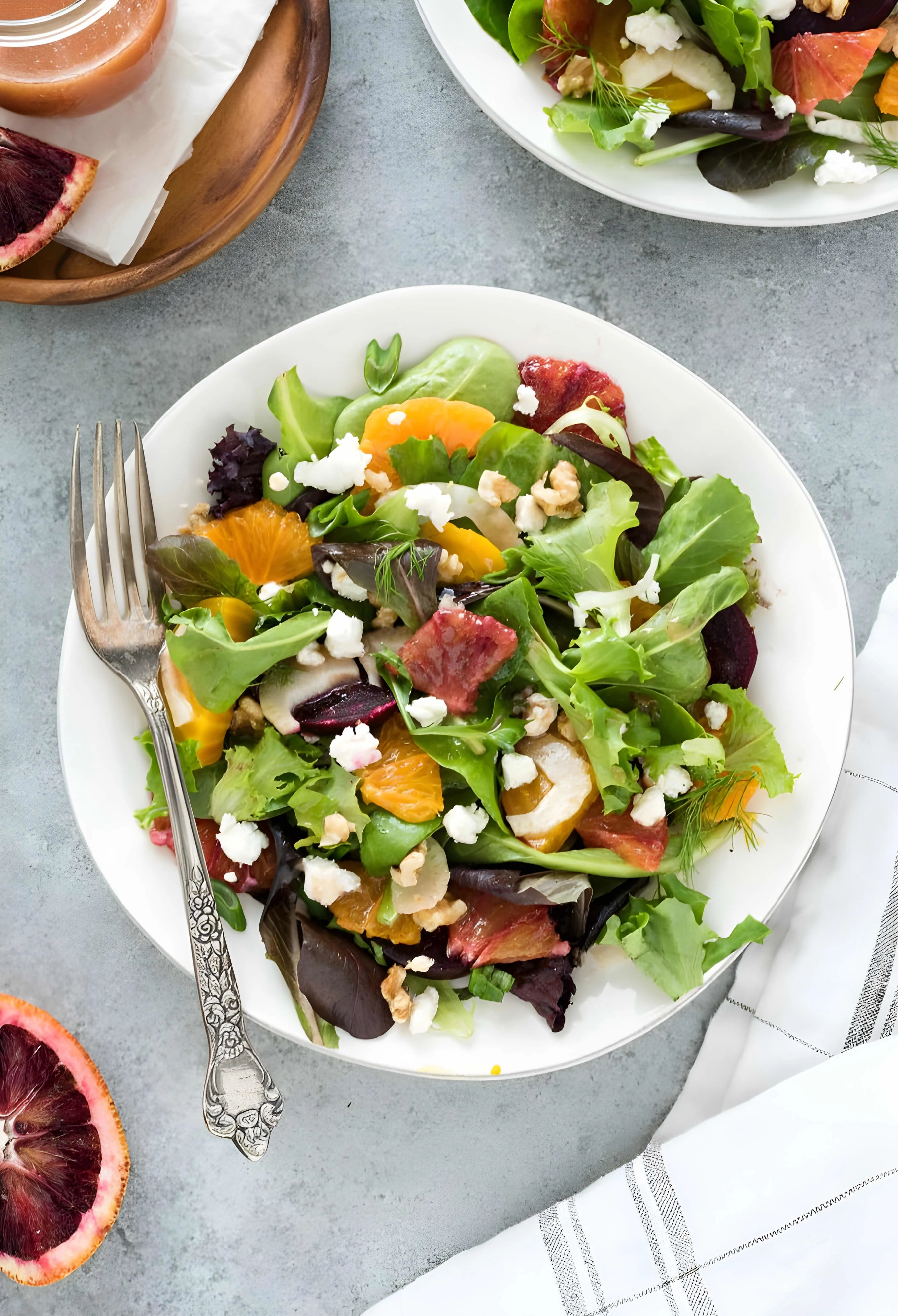 Roasted Beet Salad with Goat Cheese