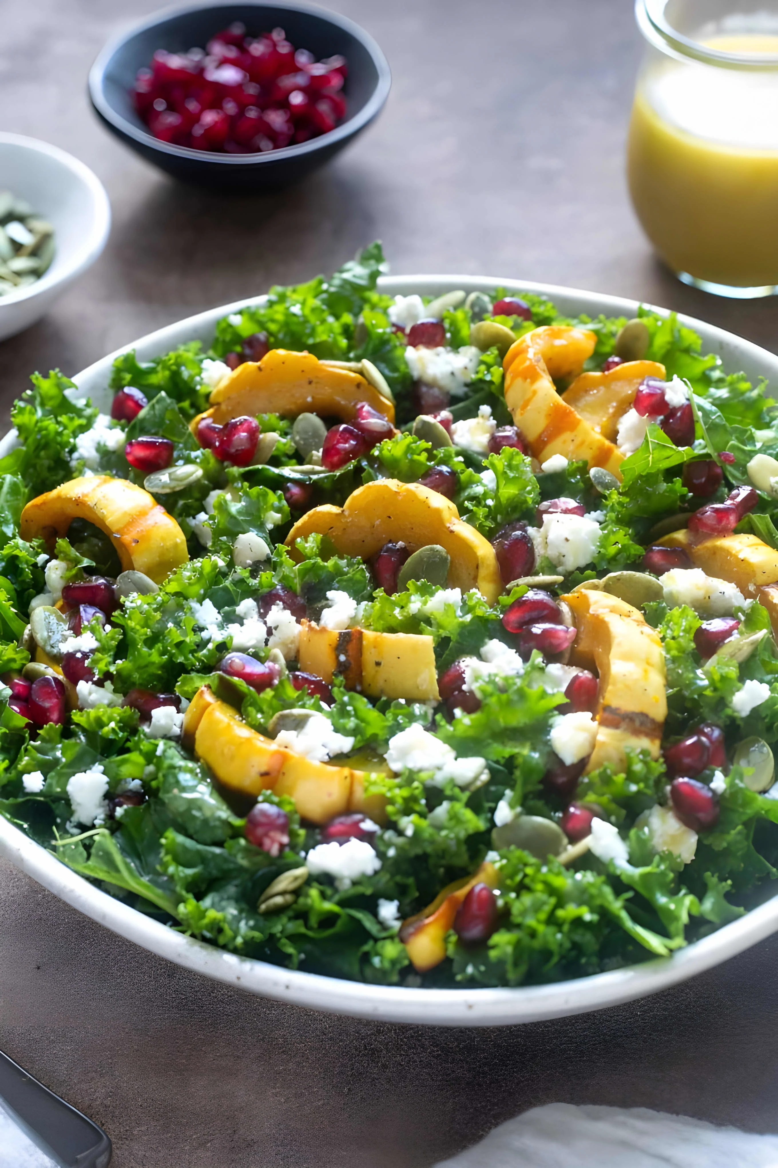 Roasted Delicata Squash Salad
