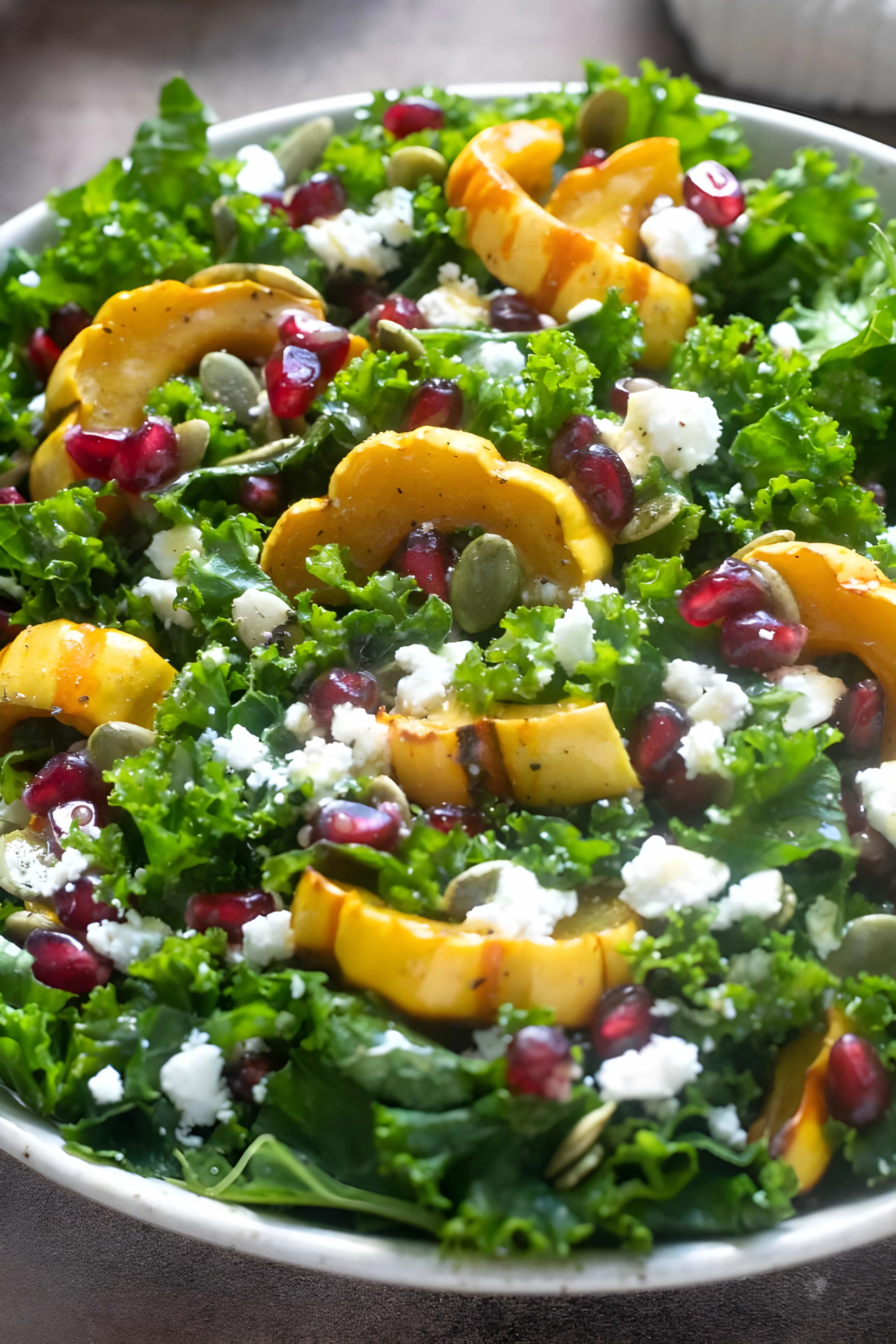 Roasted Delicata Squash Salad