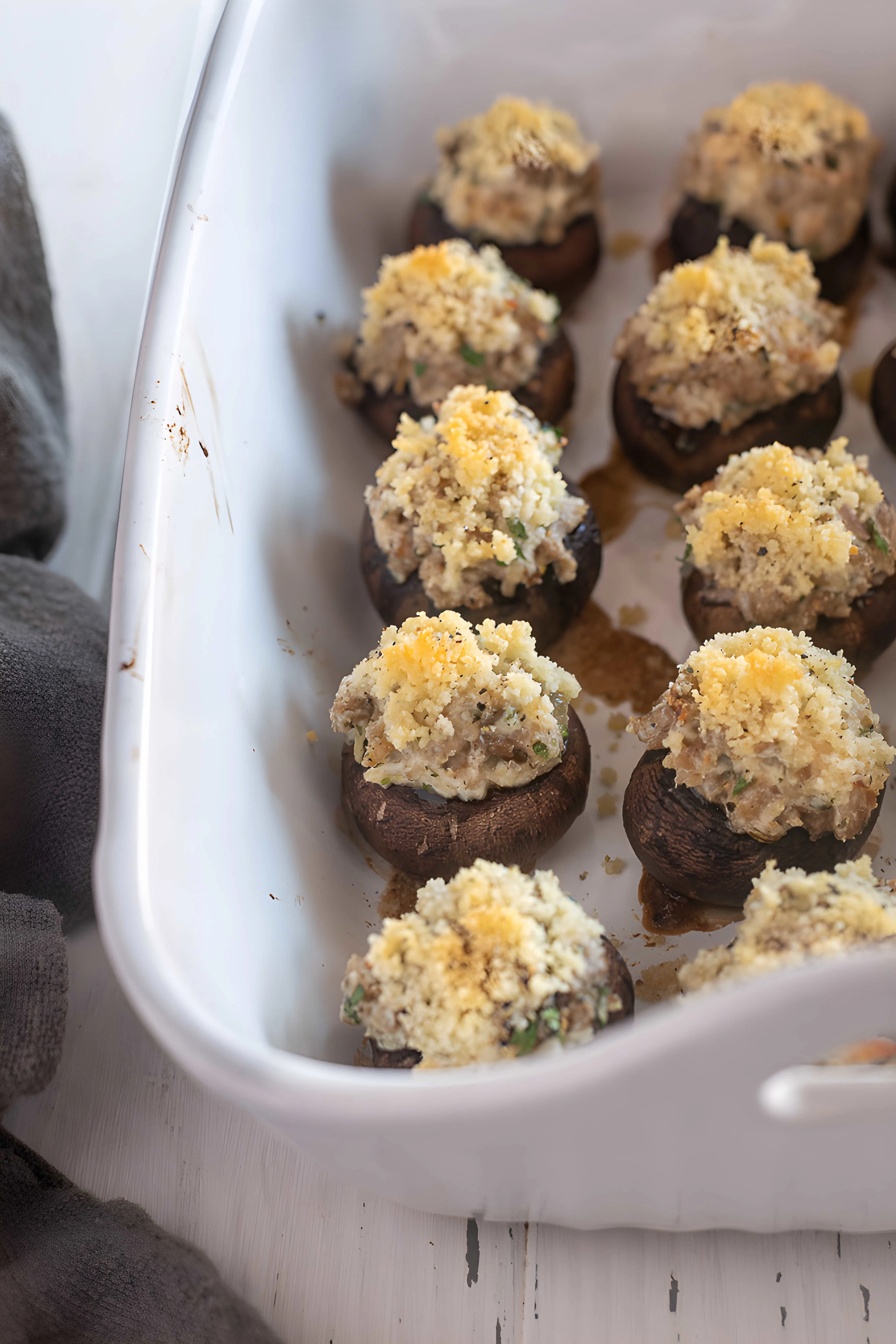 Sausage Stuffed Mushrooms