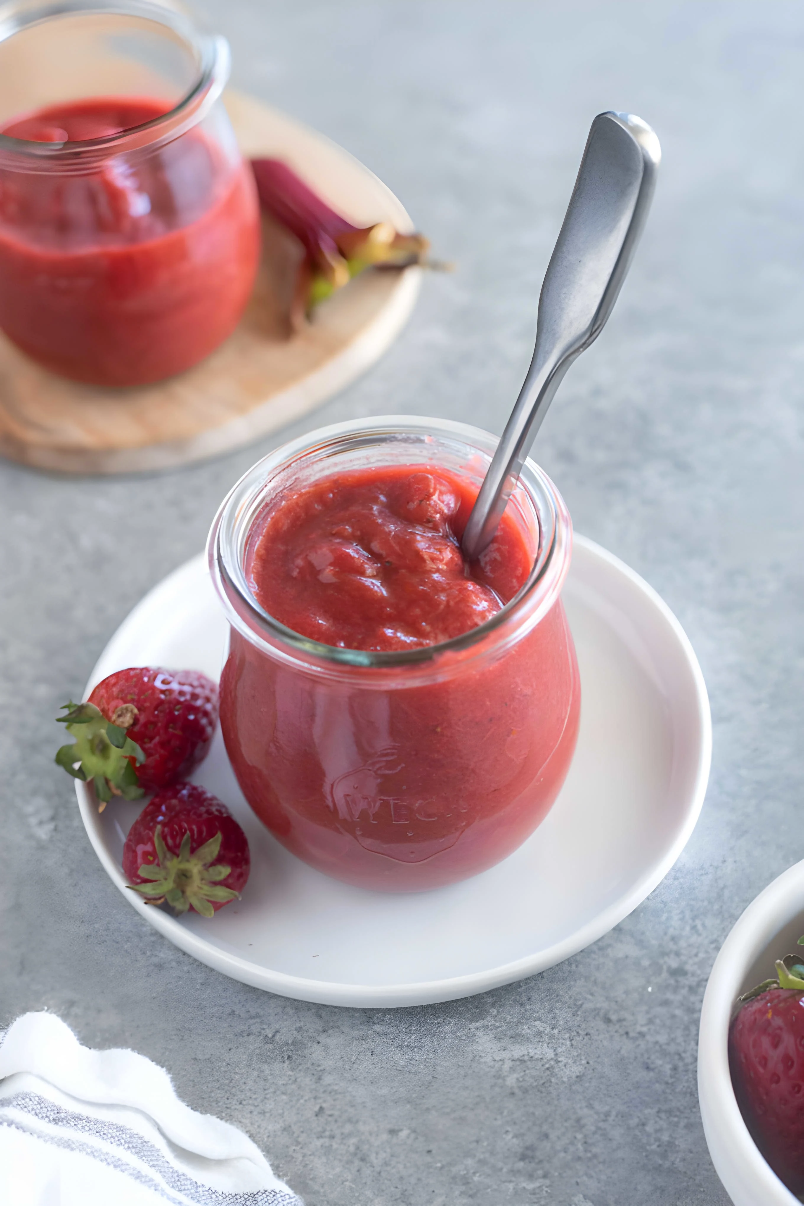 Small Batch Strawberry Rhubarb Jam