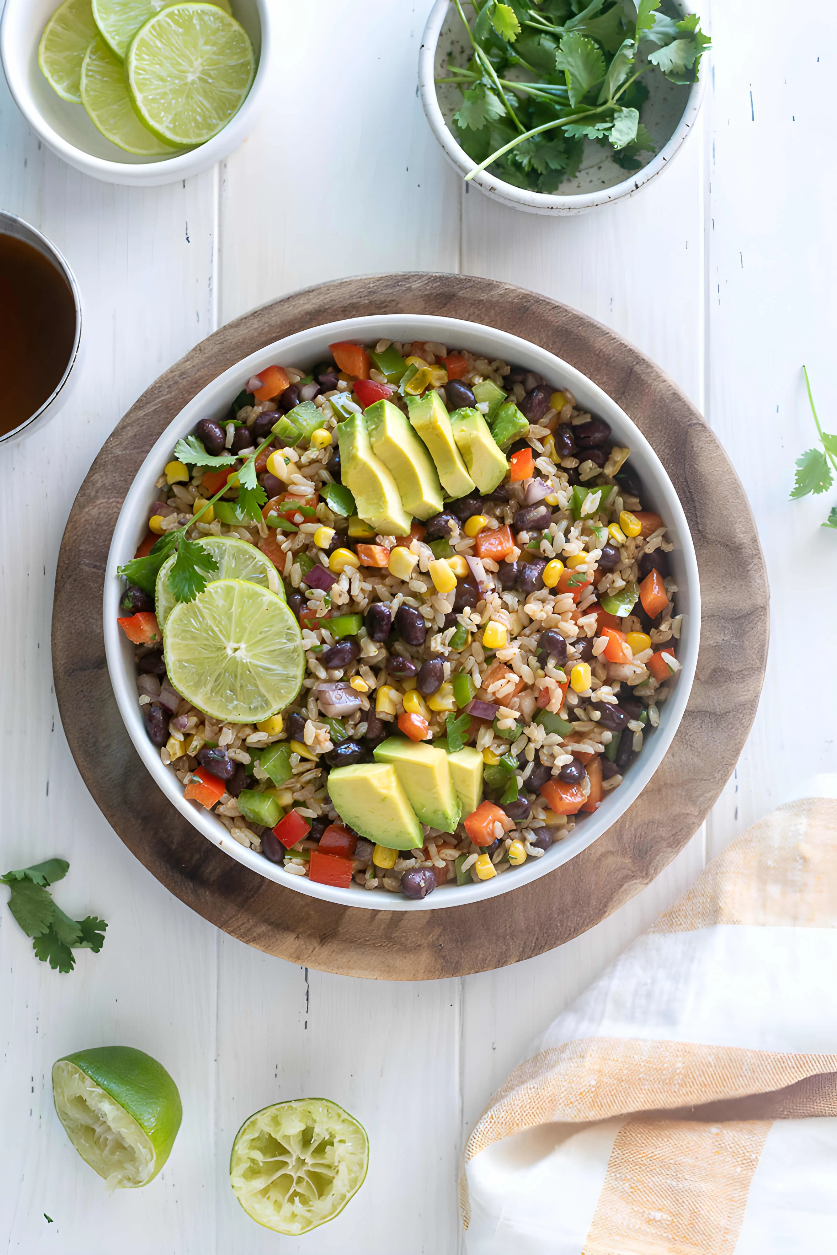 Southwest Brown Rice Salad