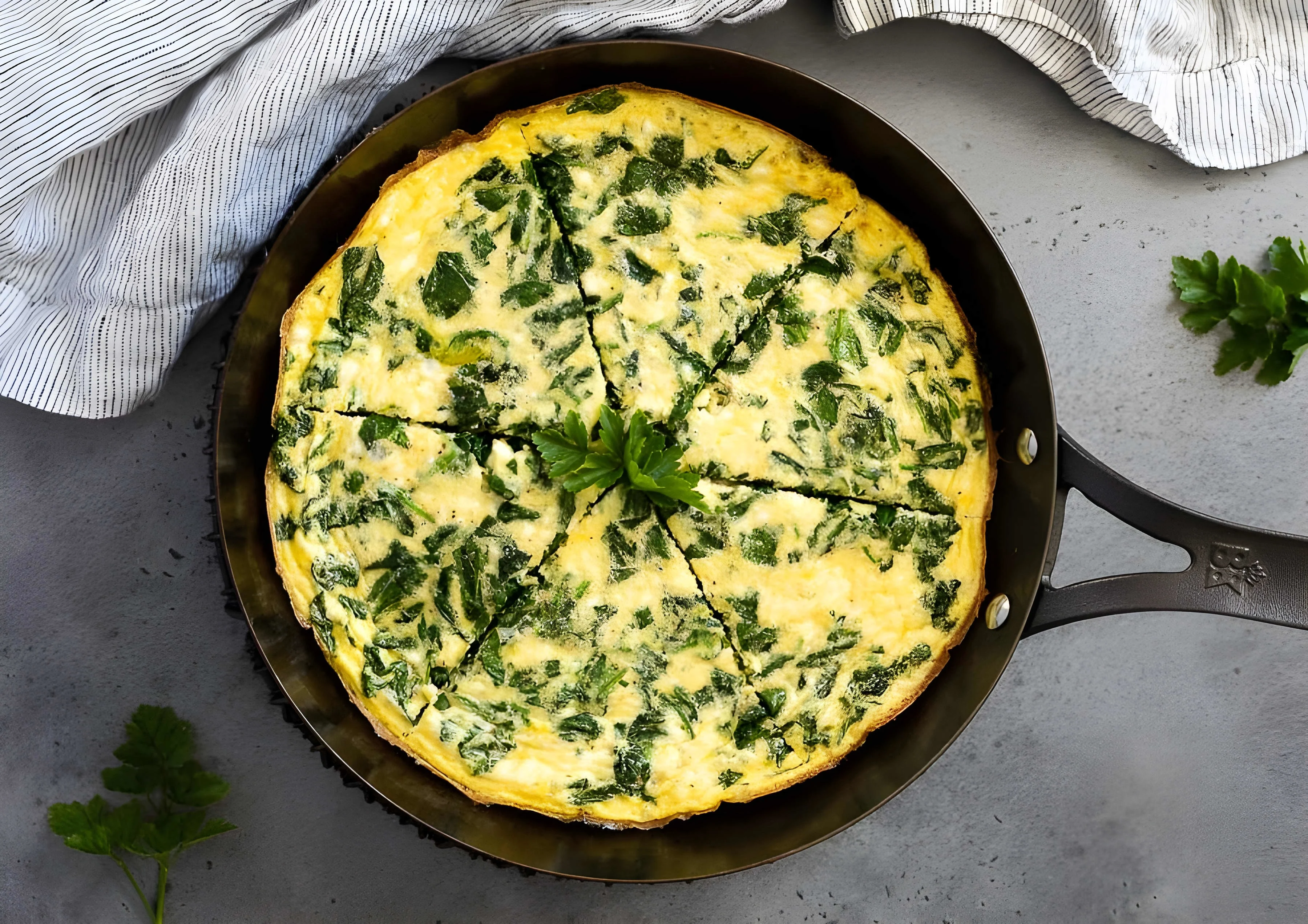 Spinach Frittata Recipe