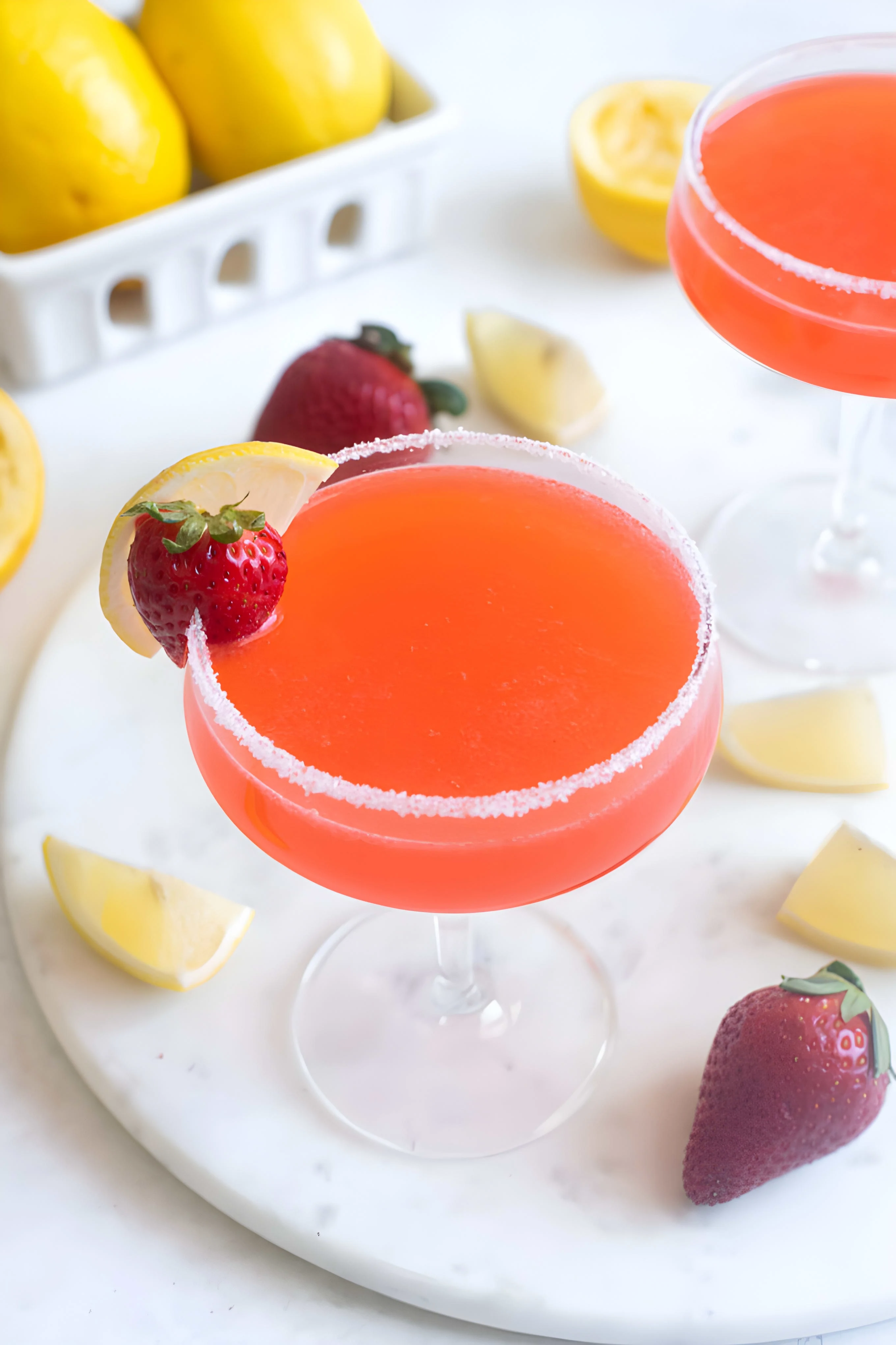 Strawberry Lemon Drop