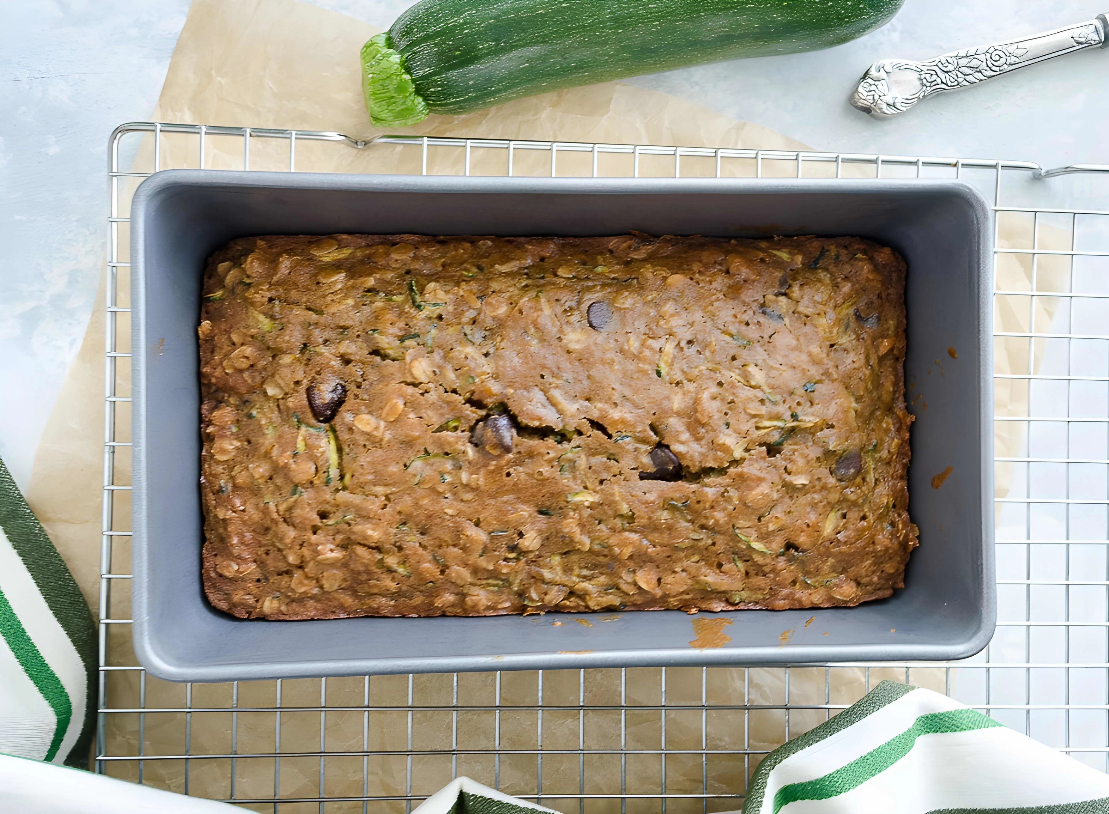 Zucchini Chocolate Chip Bread