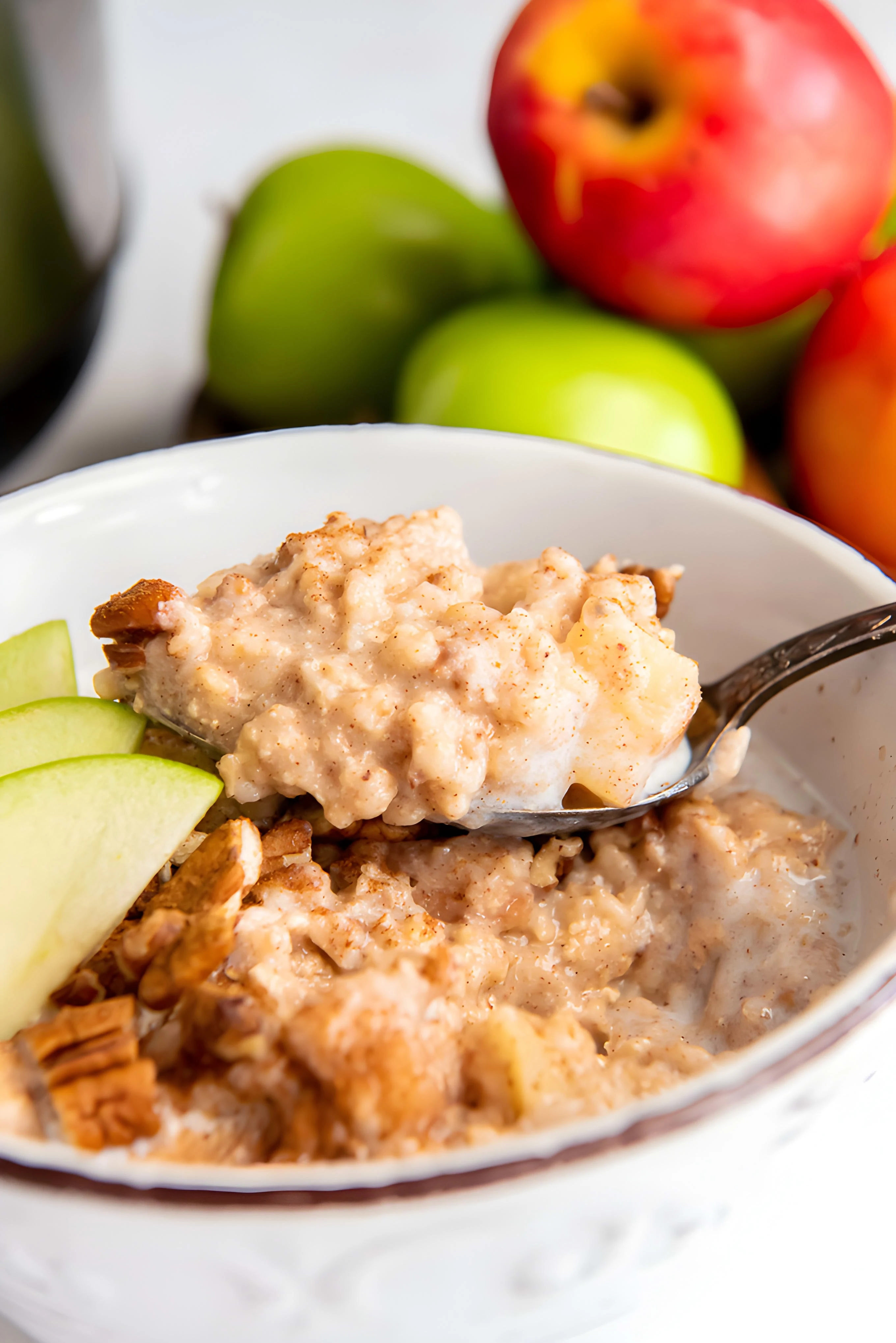 Apple Crockpot Steel Cut Oats