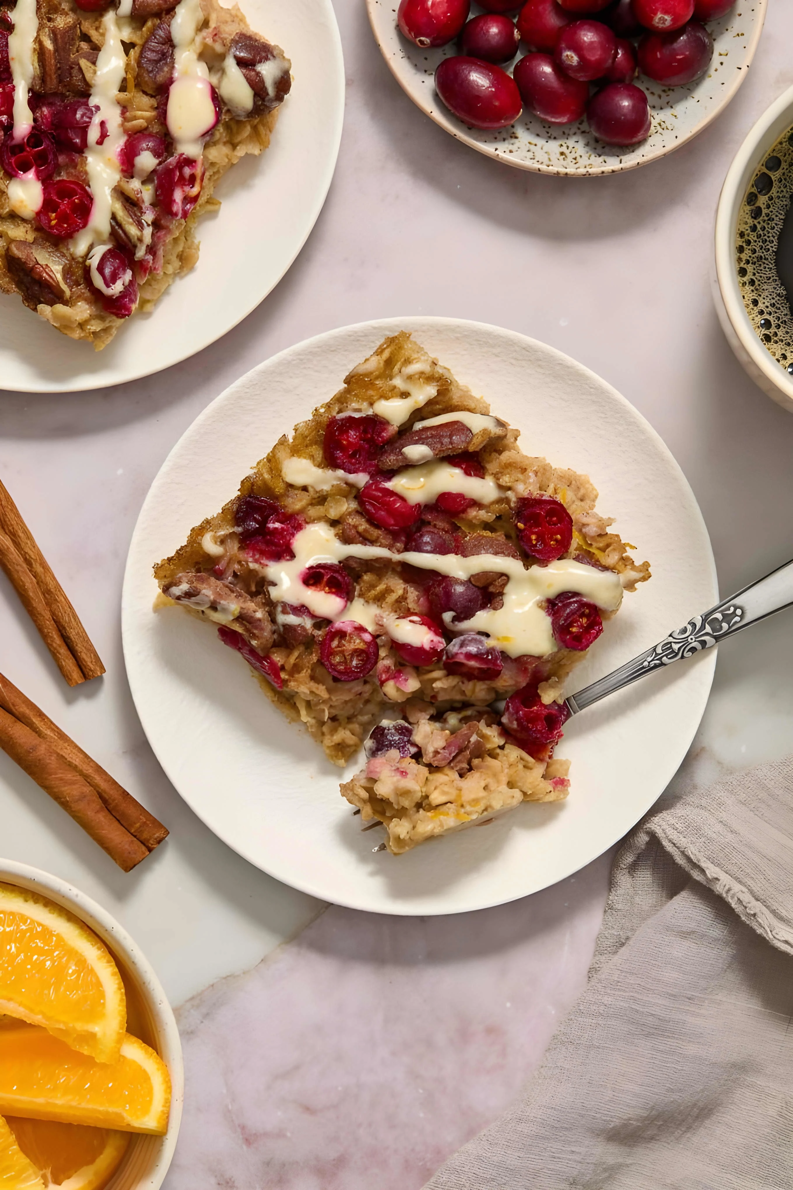 Baked Cranberry Oatmeal