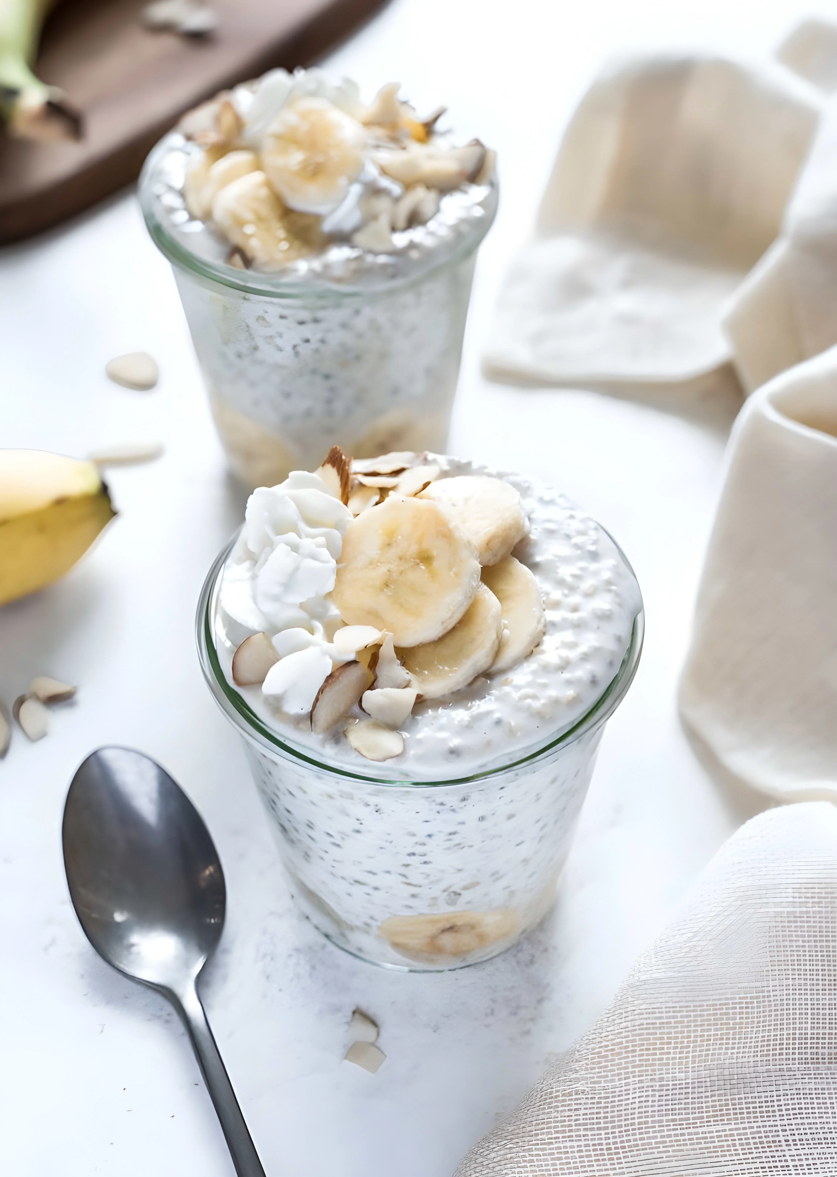 Banana Overnight Steel Cut Oats