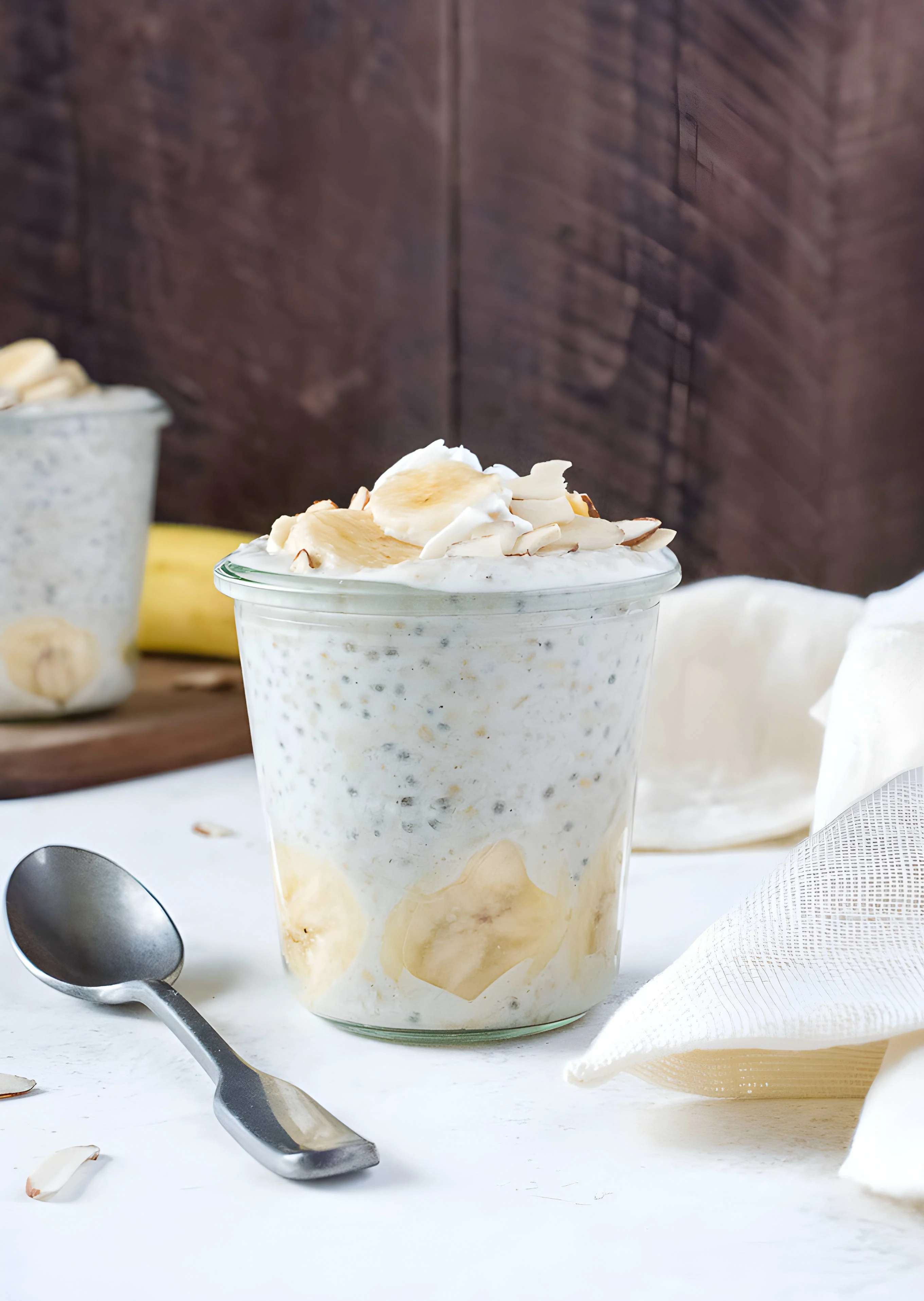 Banana Overnight Steel Cut Oats