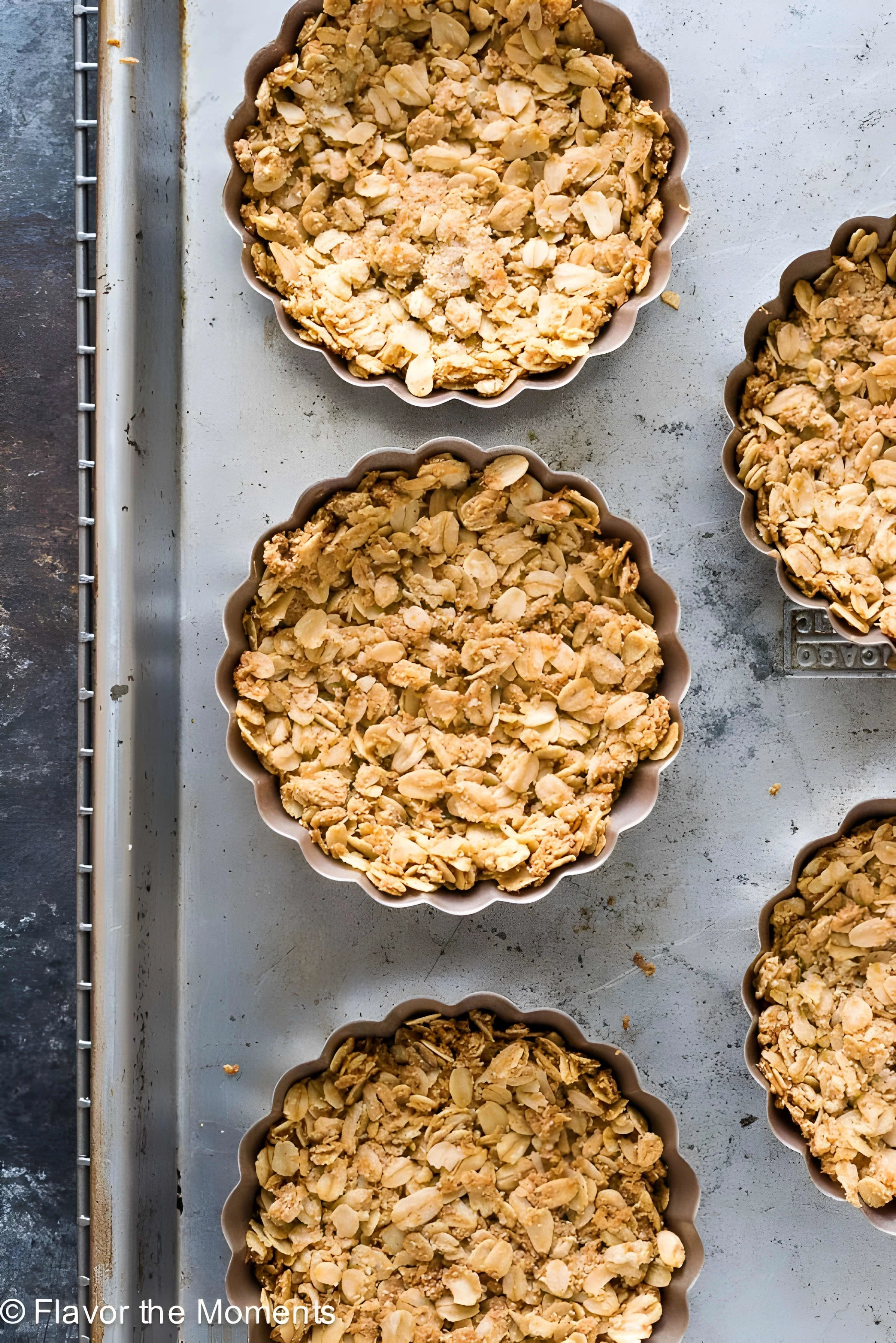 Breakfast Fruit Tarts with Granola Crust