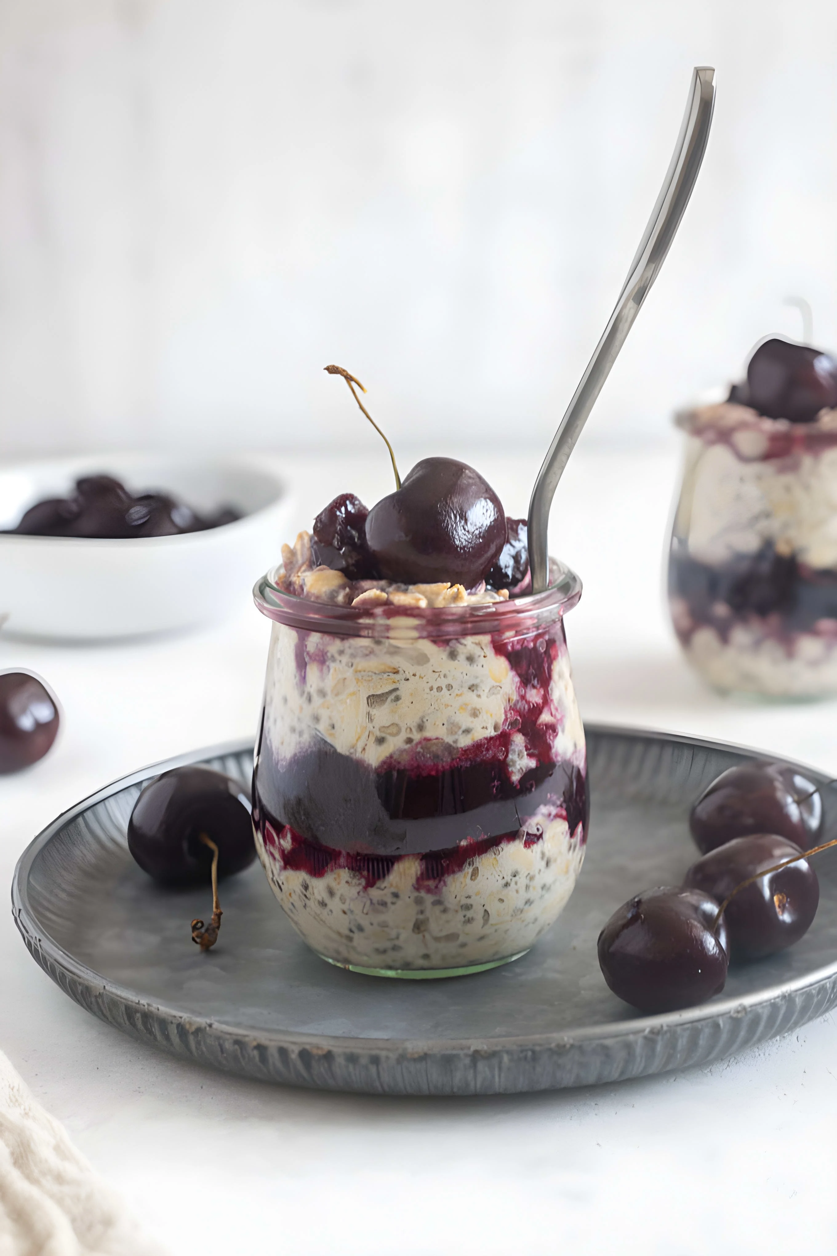 Cherry Overnight Oats