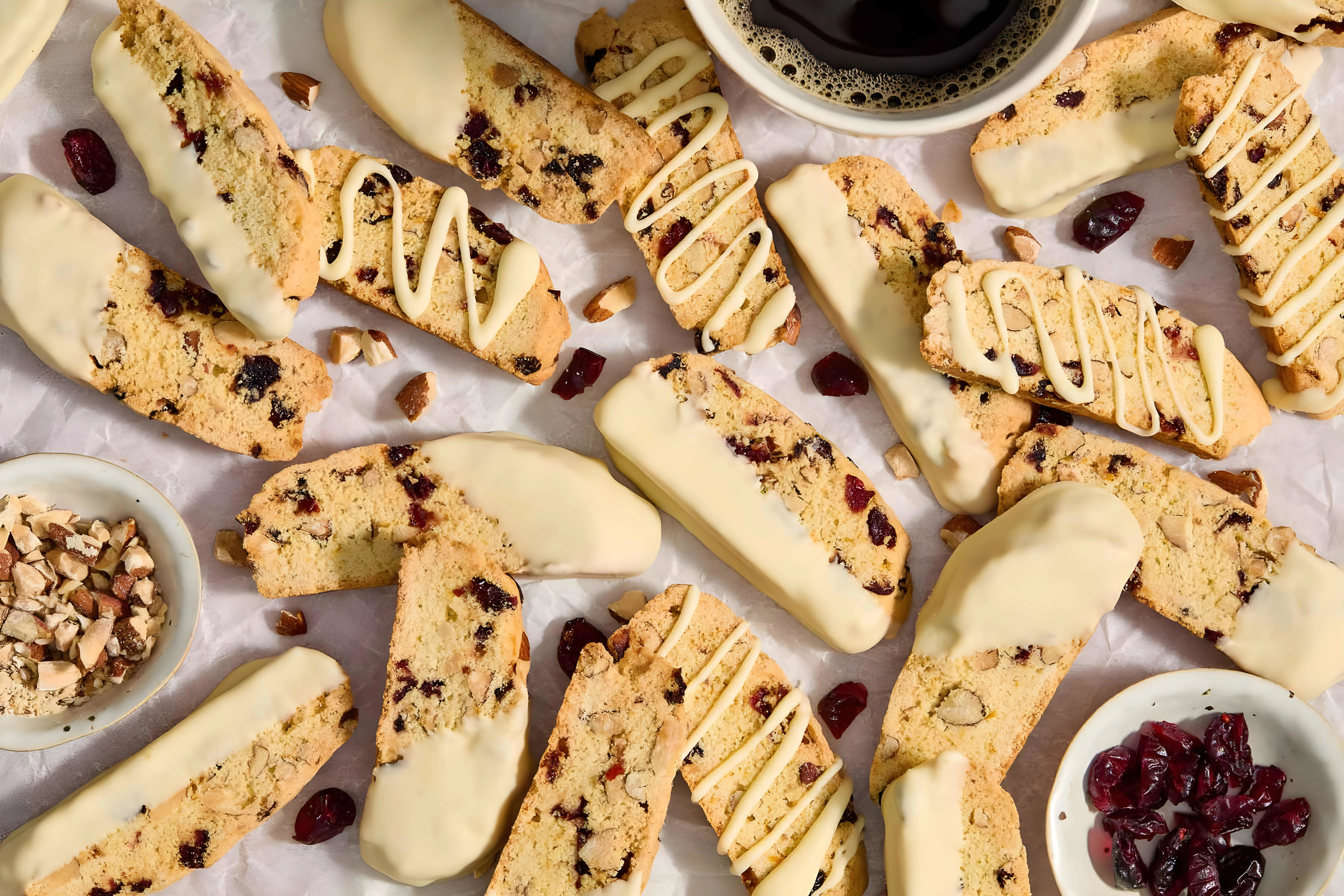 Cranberry Orange Biscotti