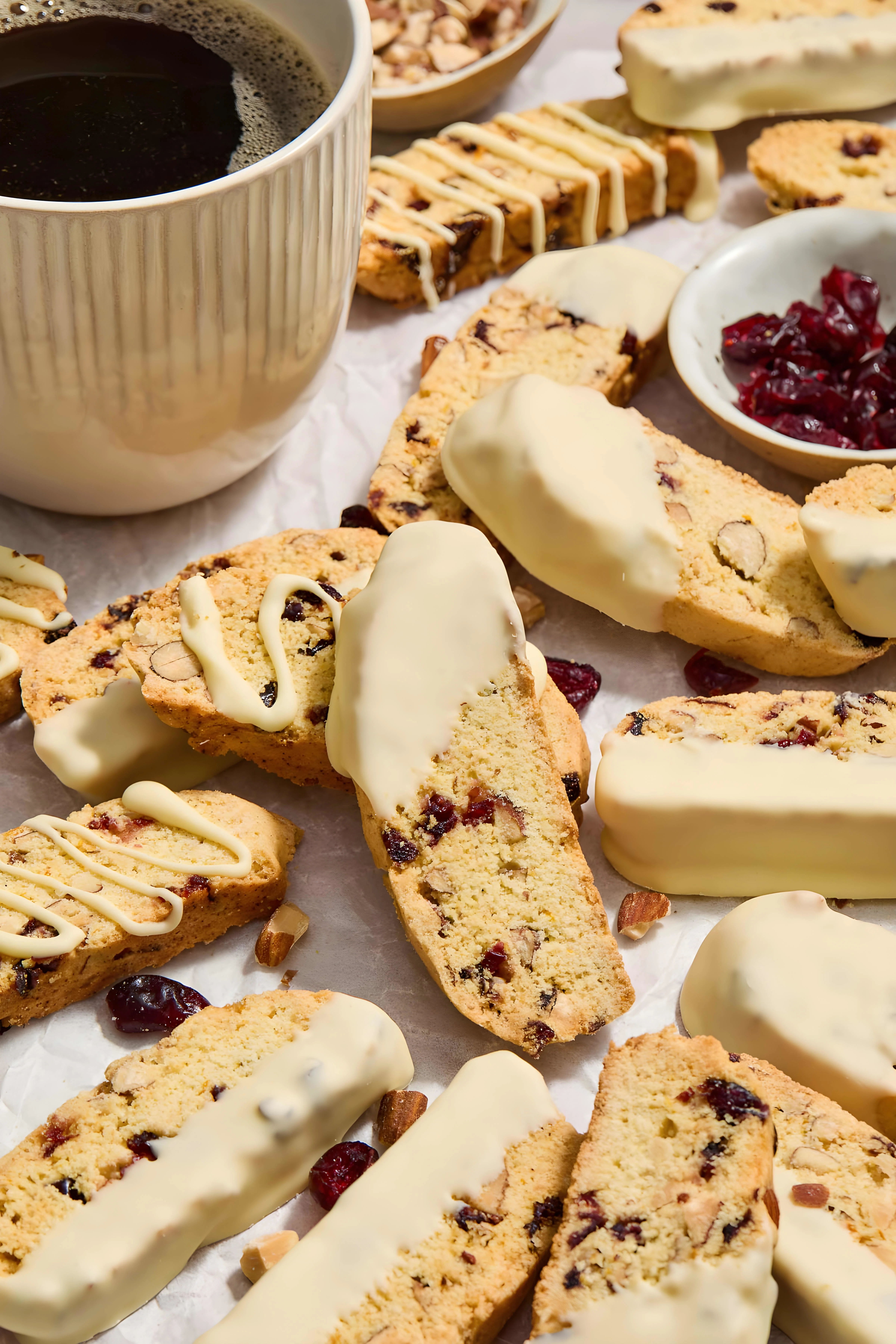 Cranberry Orange Biscotti