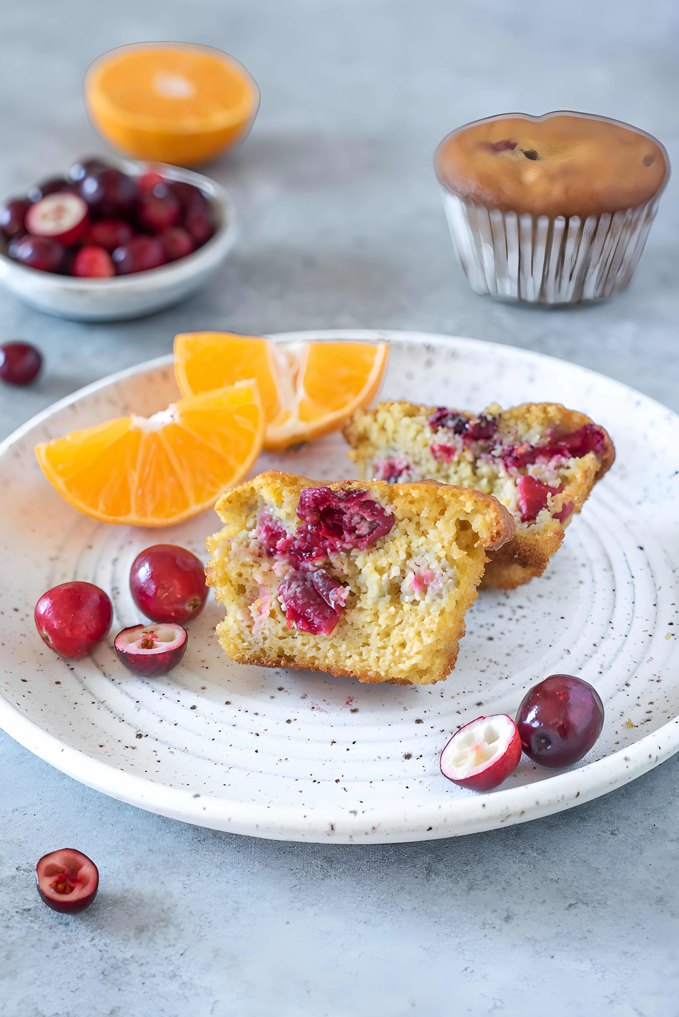 Cranberry Orange Muffins