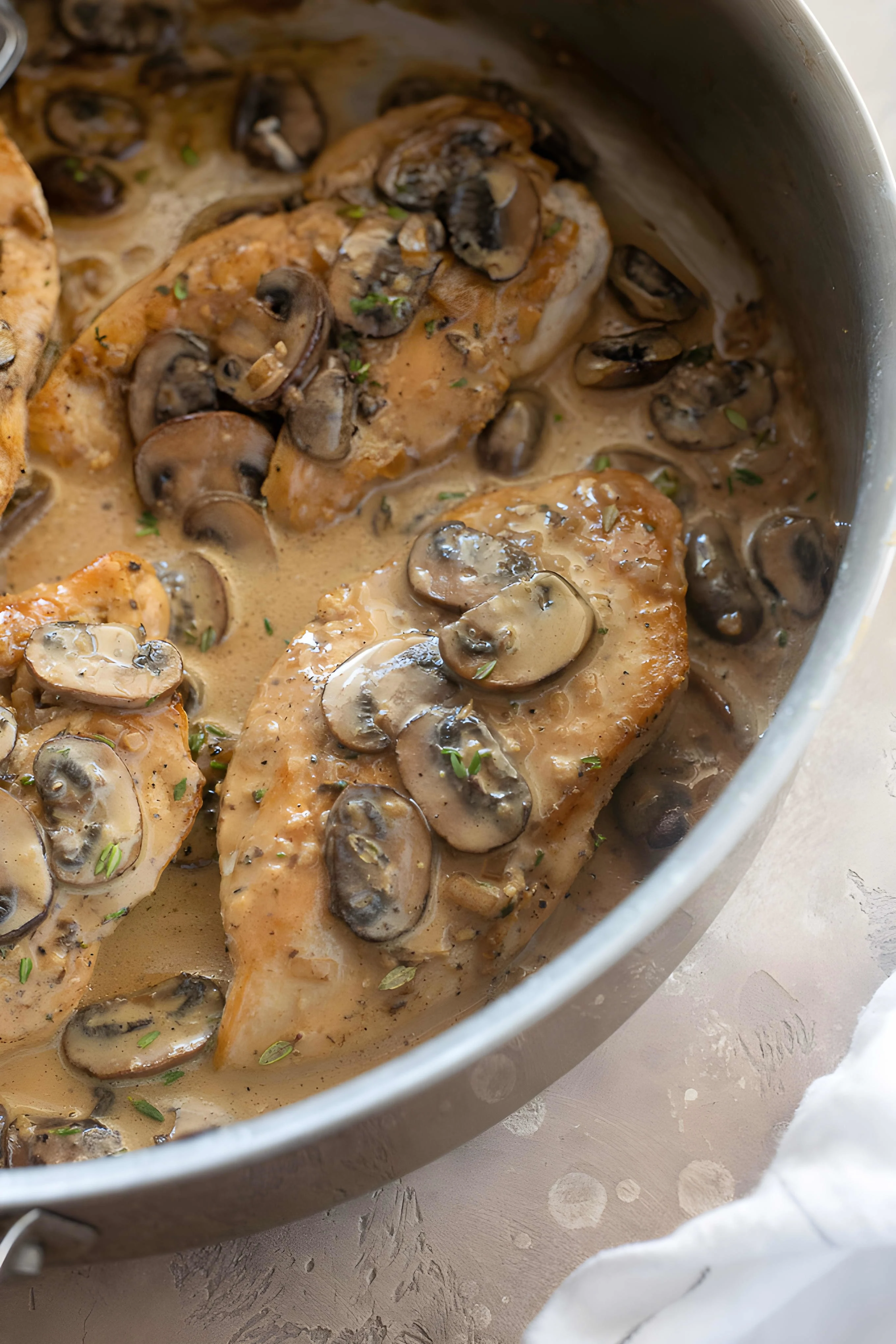 Creamy Chicken Marsala Recipe