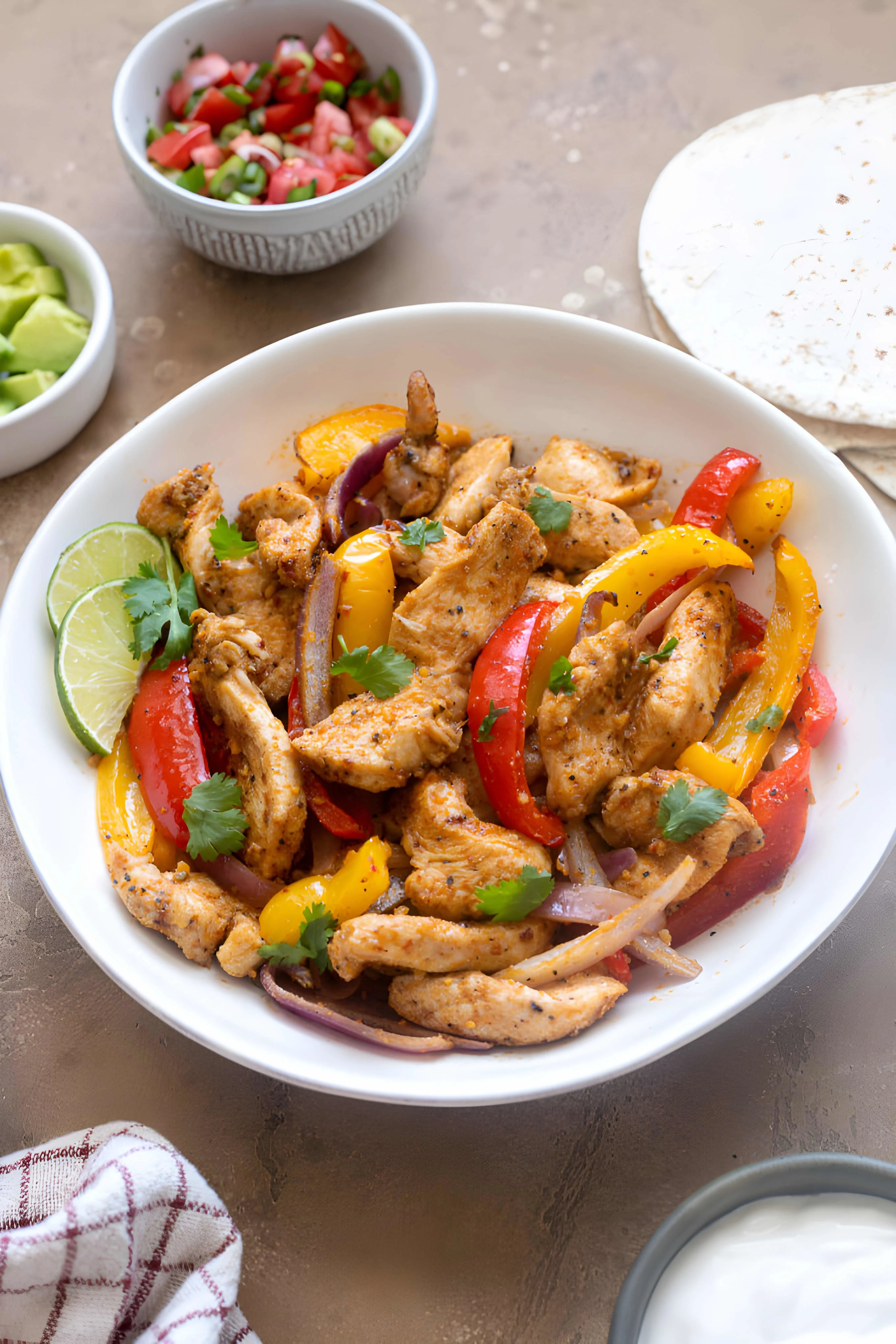 Easy Air Fryer Chicken Fajitas Recipe