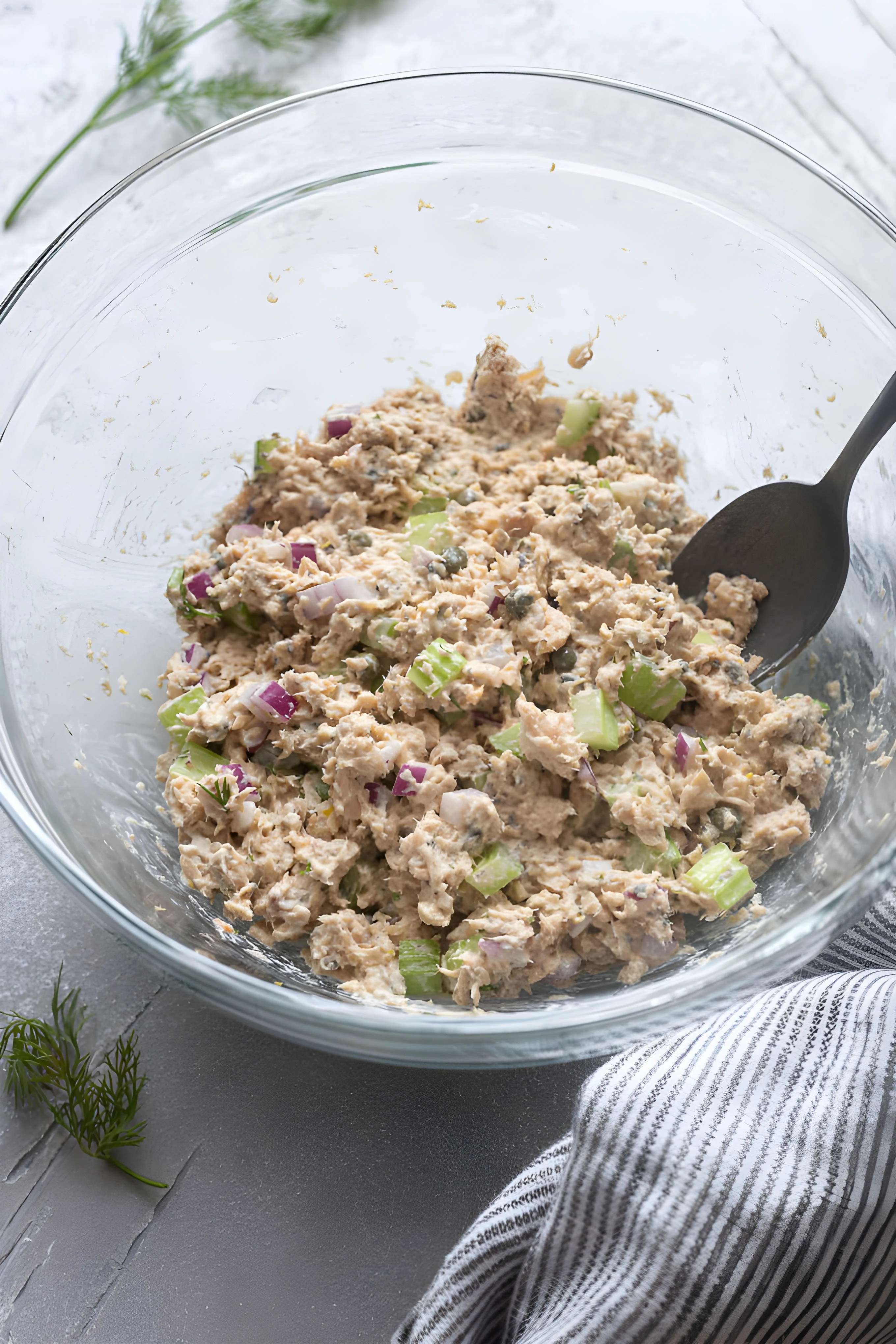 Easy Canned Salmon Salad