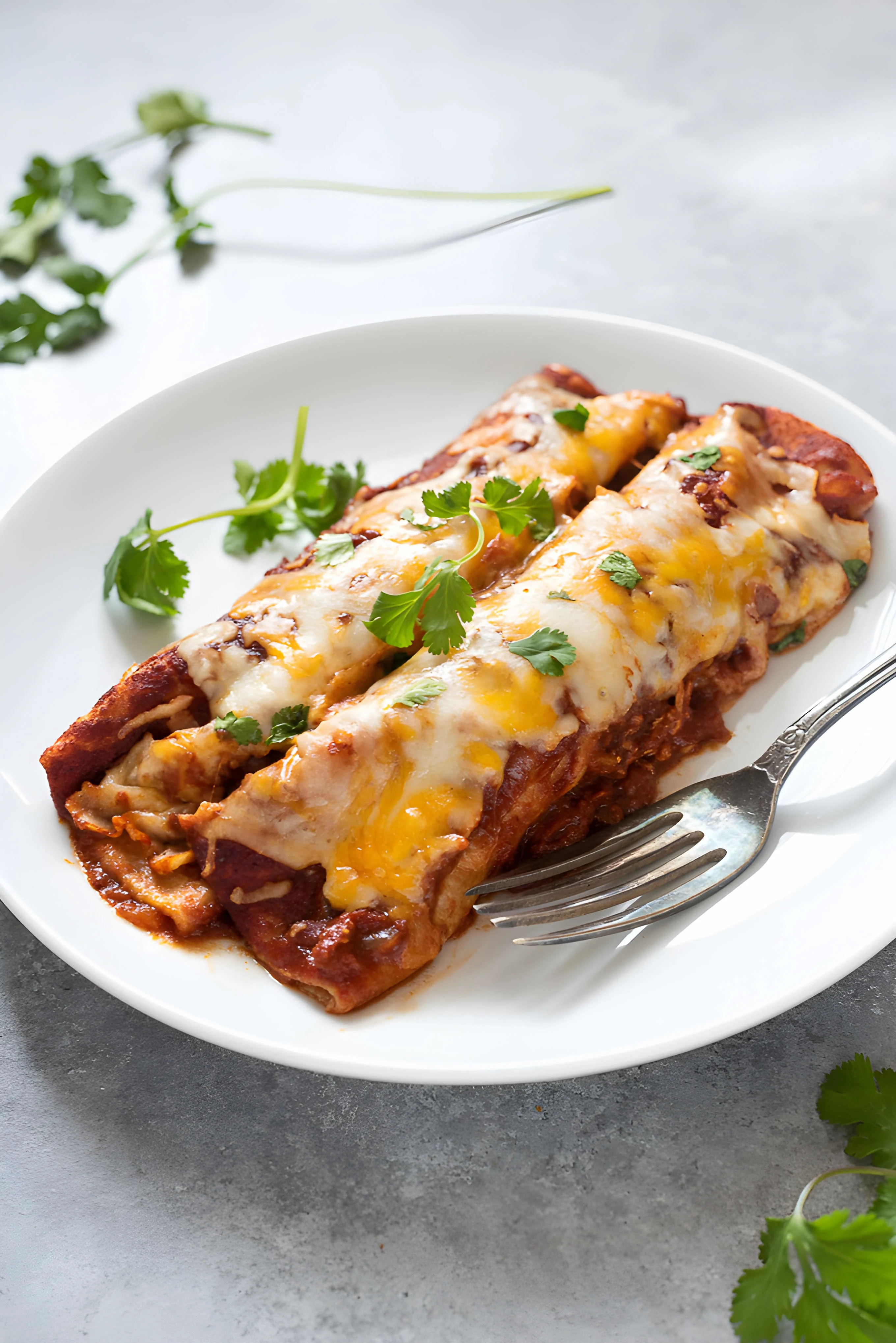 Easy Chicken Enchiladas