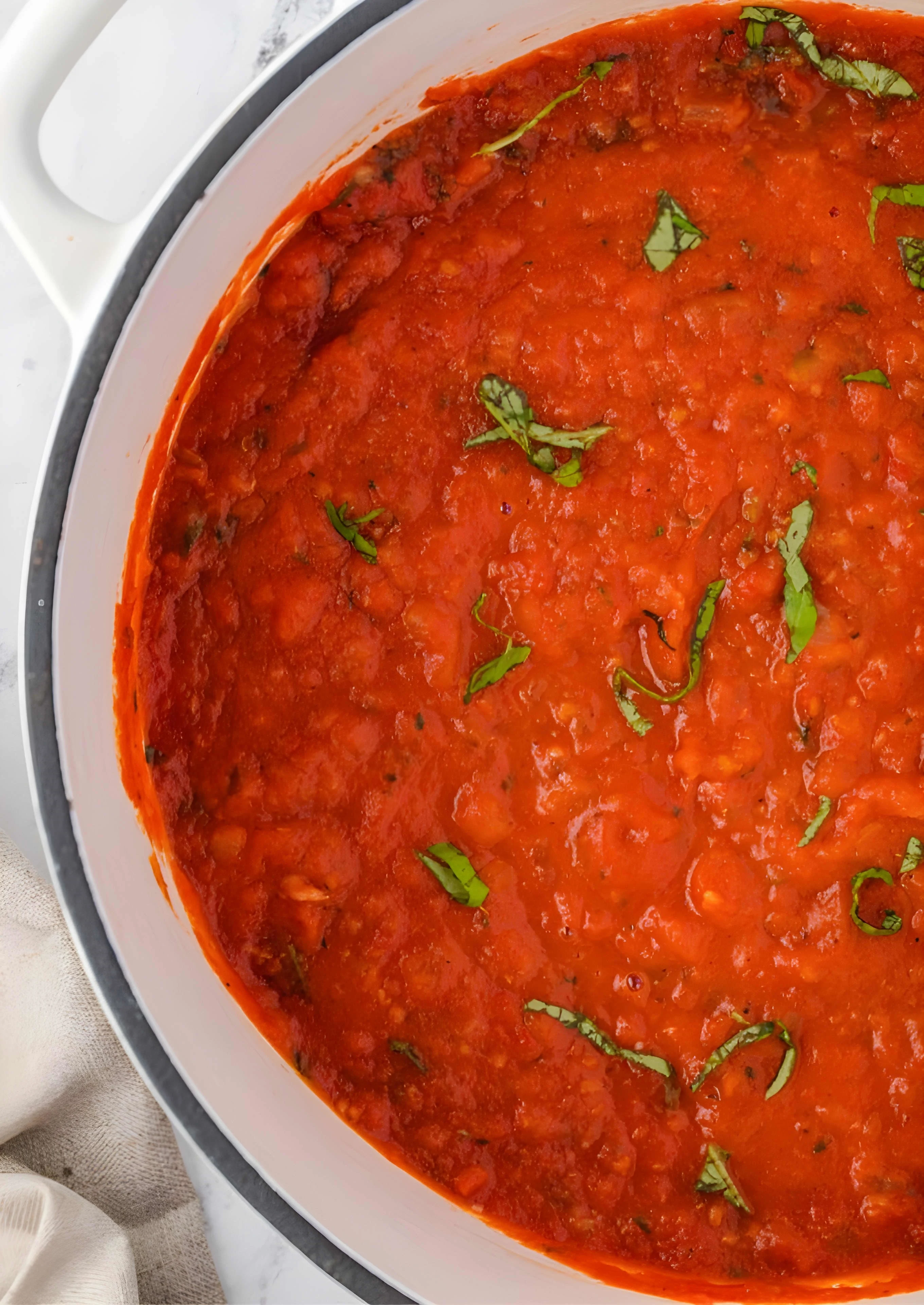 Easy Homemade Marinara Sauce
