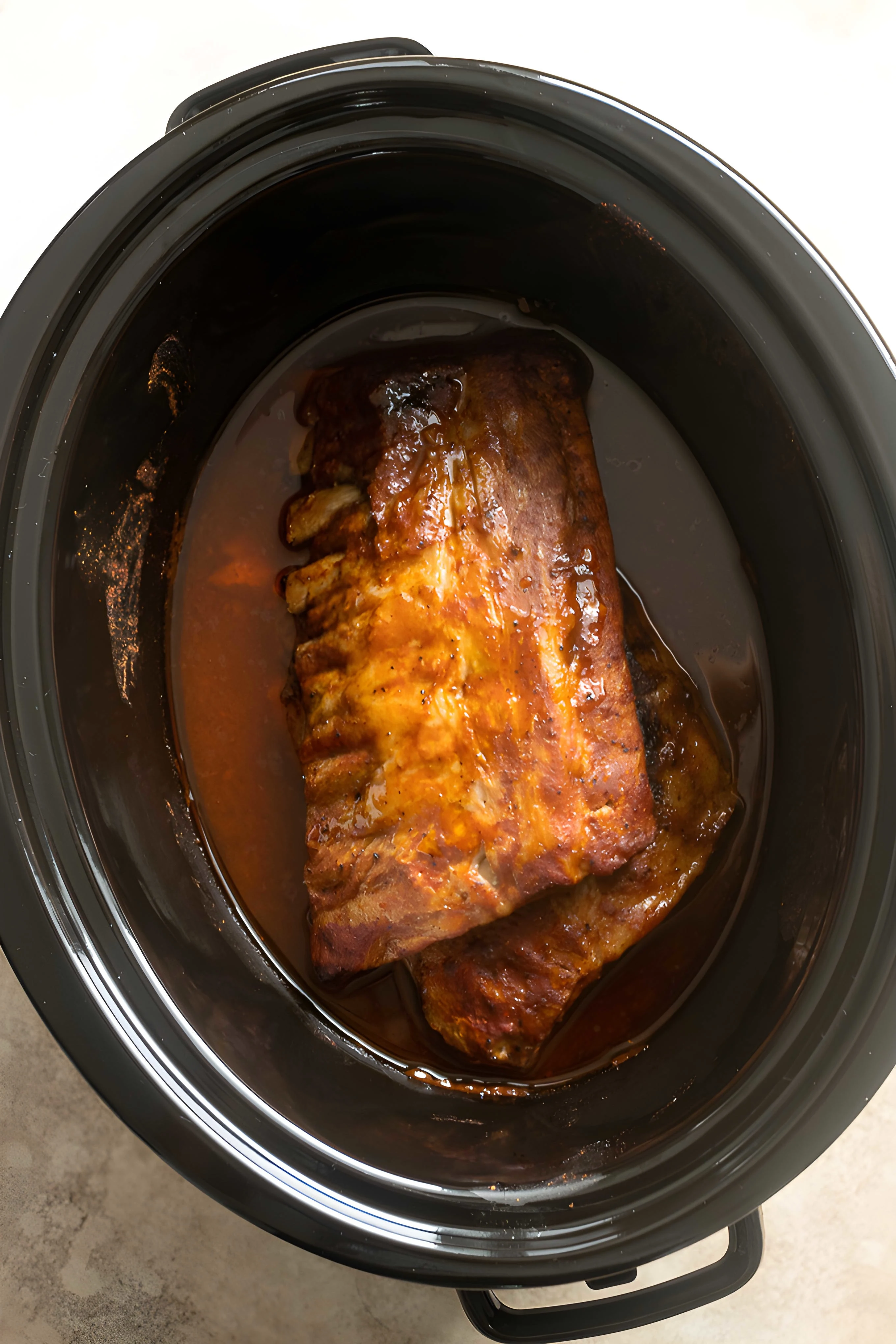 Easy Slow Cooker Baby Back Ribs
