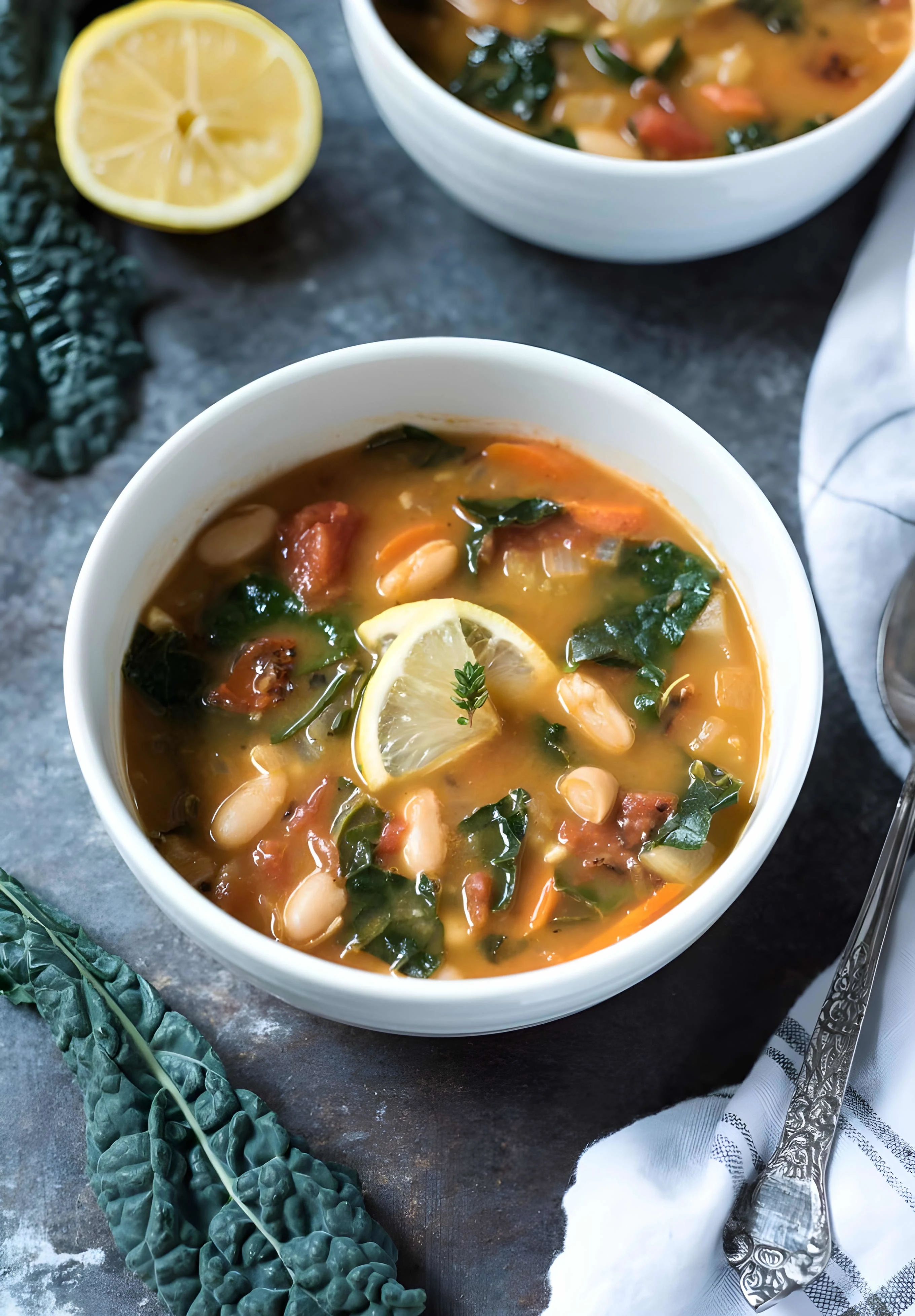 Easy White Bean and Kale Soup