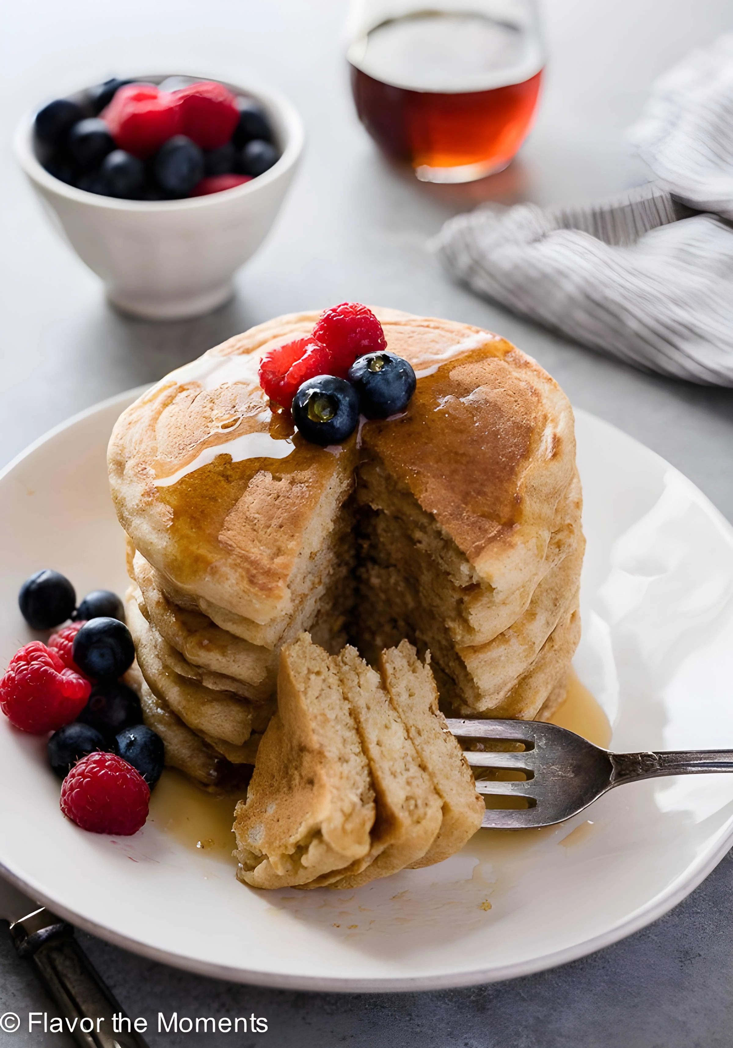 Fluffy Greek Yogurt Pancakes