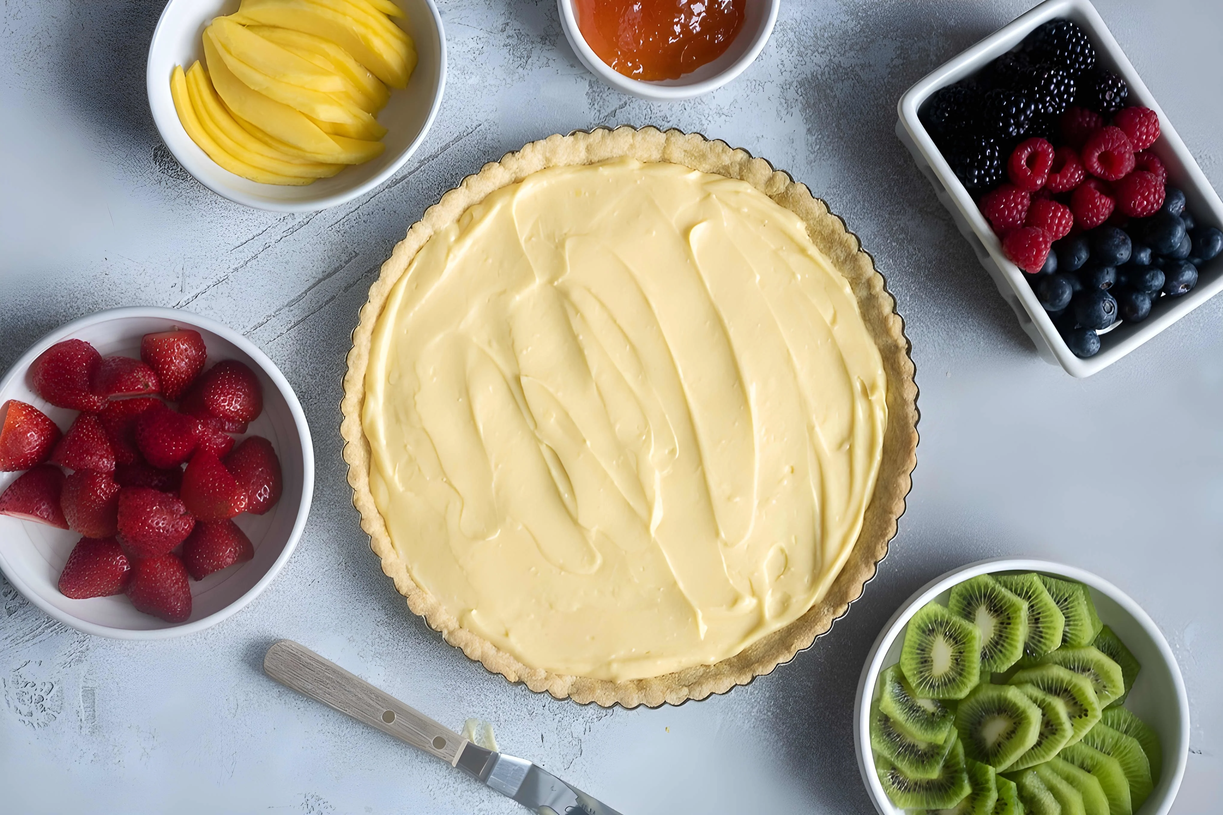 French Fruit Tart Recipe