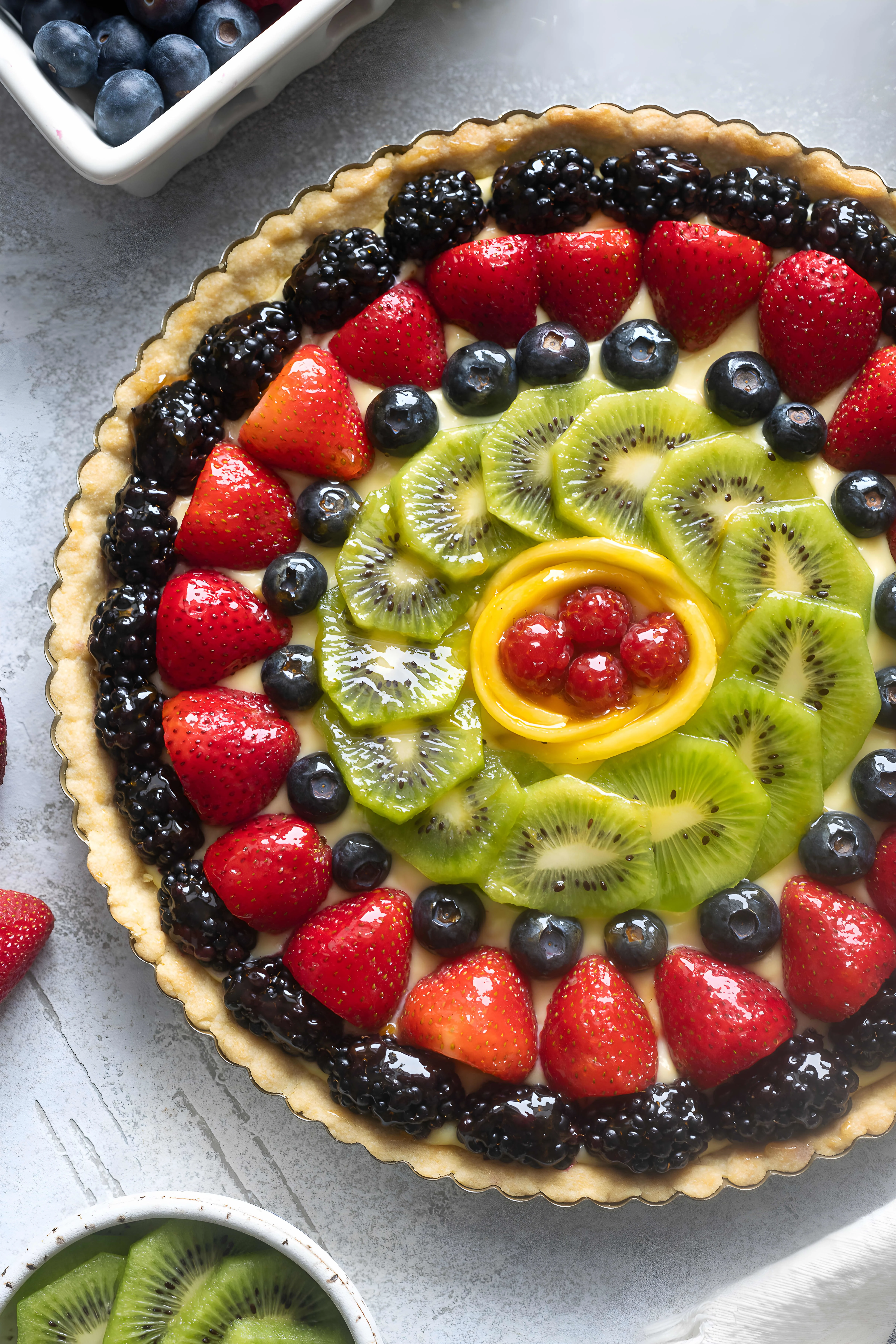 French Fruit Tart Recipe