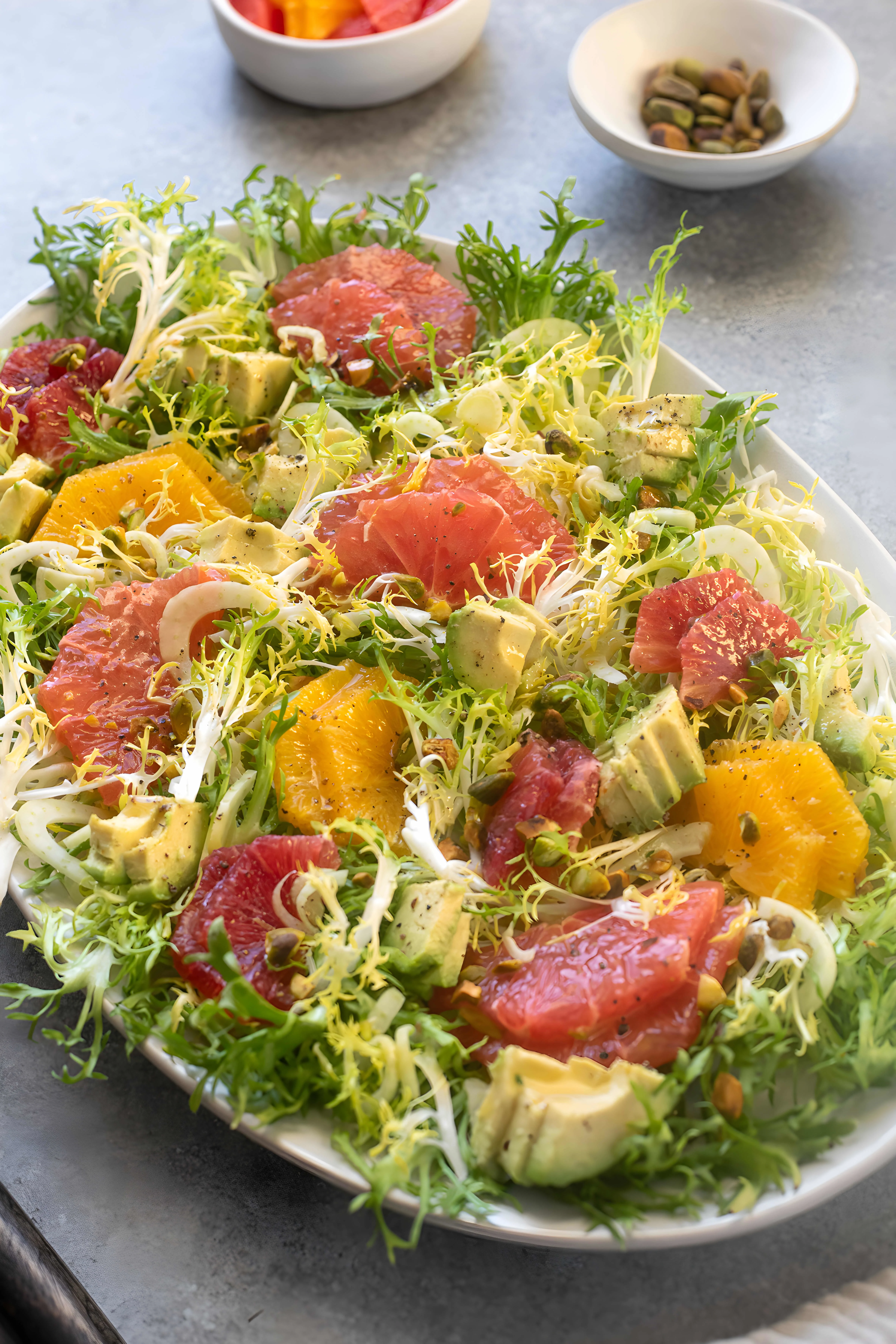 Frisee Citrus Salad with Fennel and Avocado