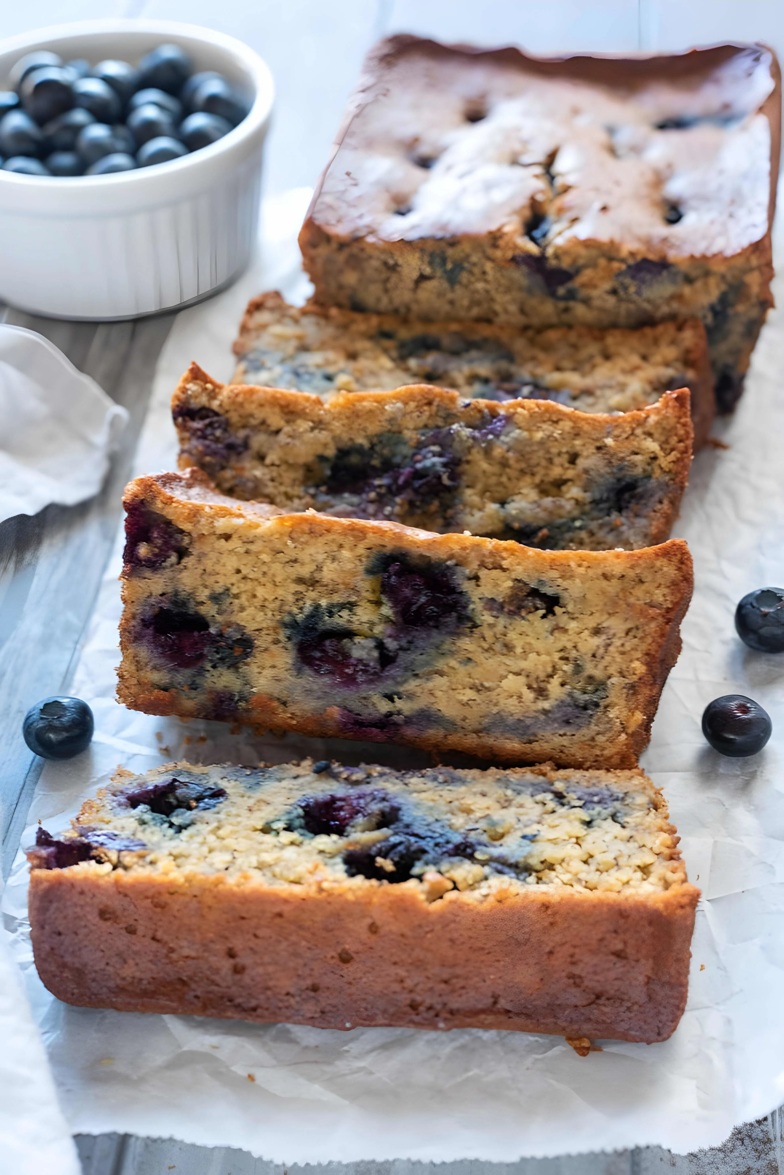 Gluten-Free Banana Blueberry Bread
