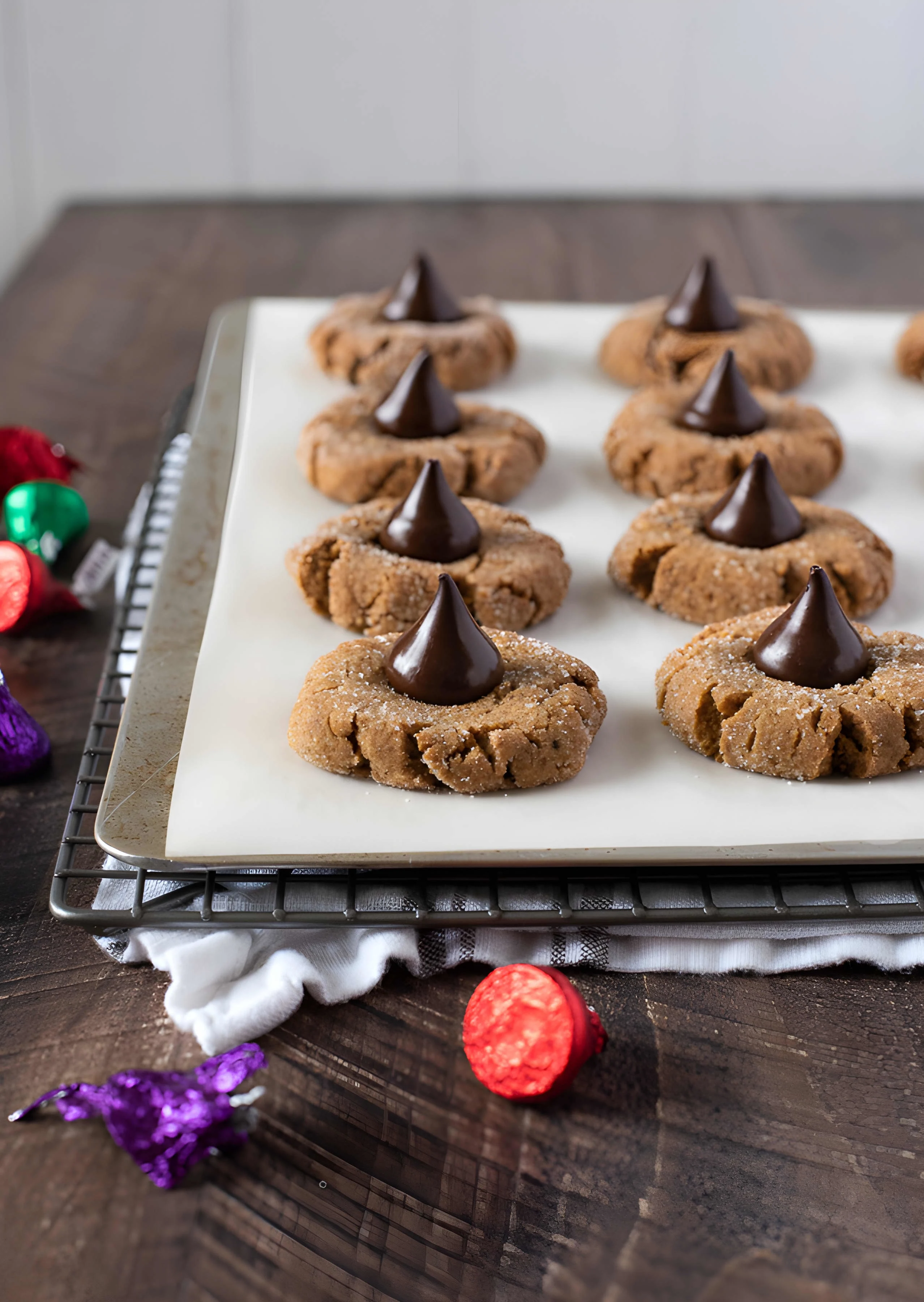 Gluten Free Peanut Butter Blossoms