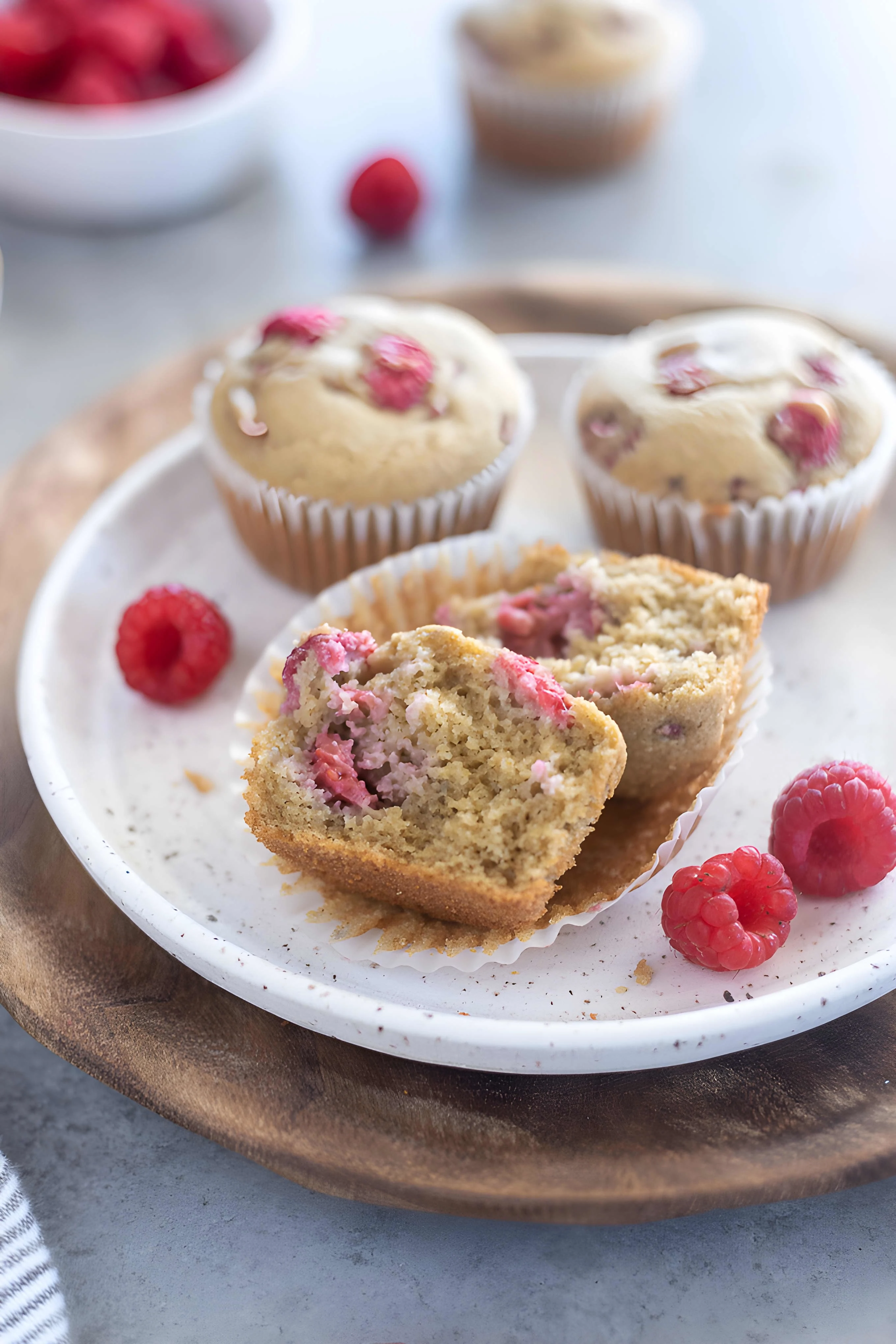 Gluten-Free Raspberry Muffins
