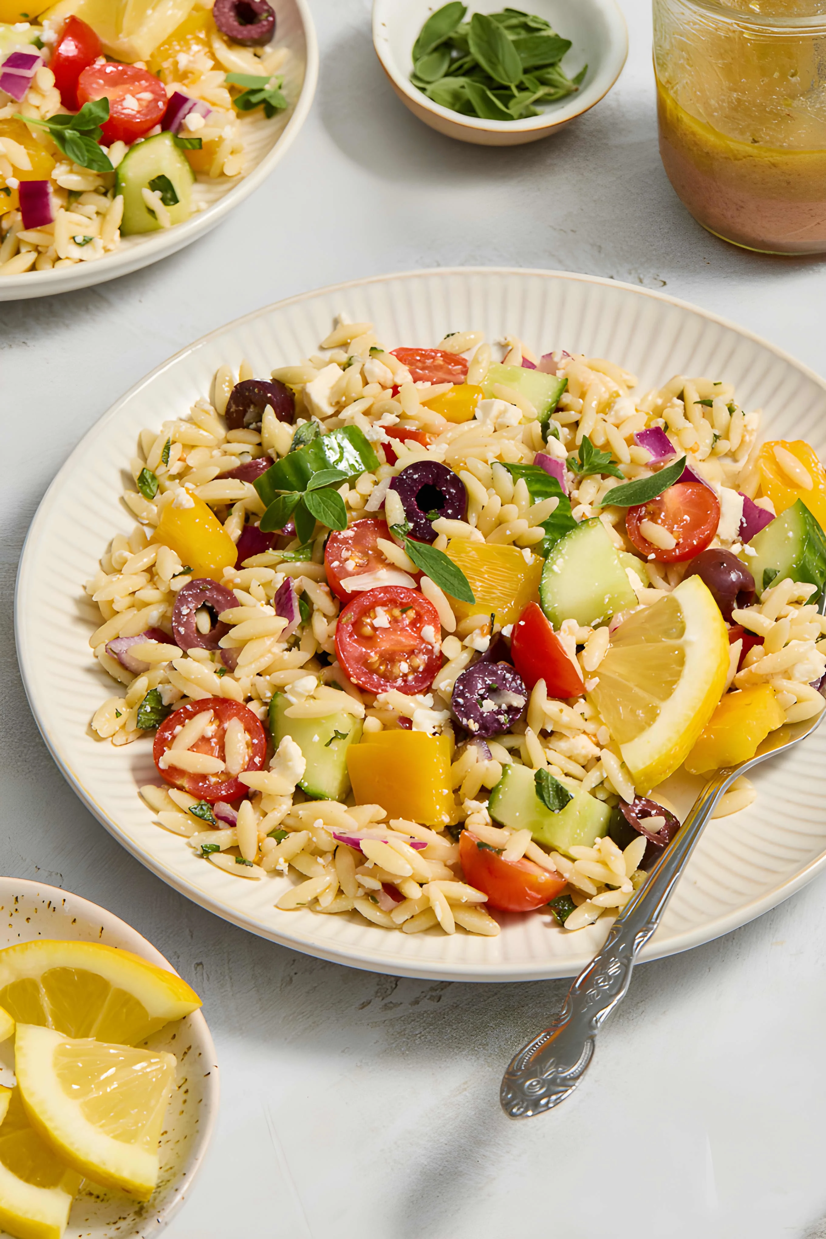 Greek Orzo Salad Recipe