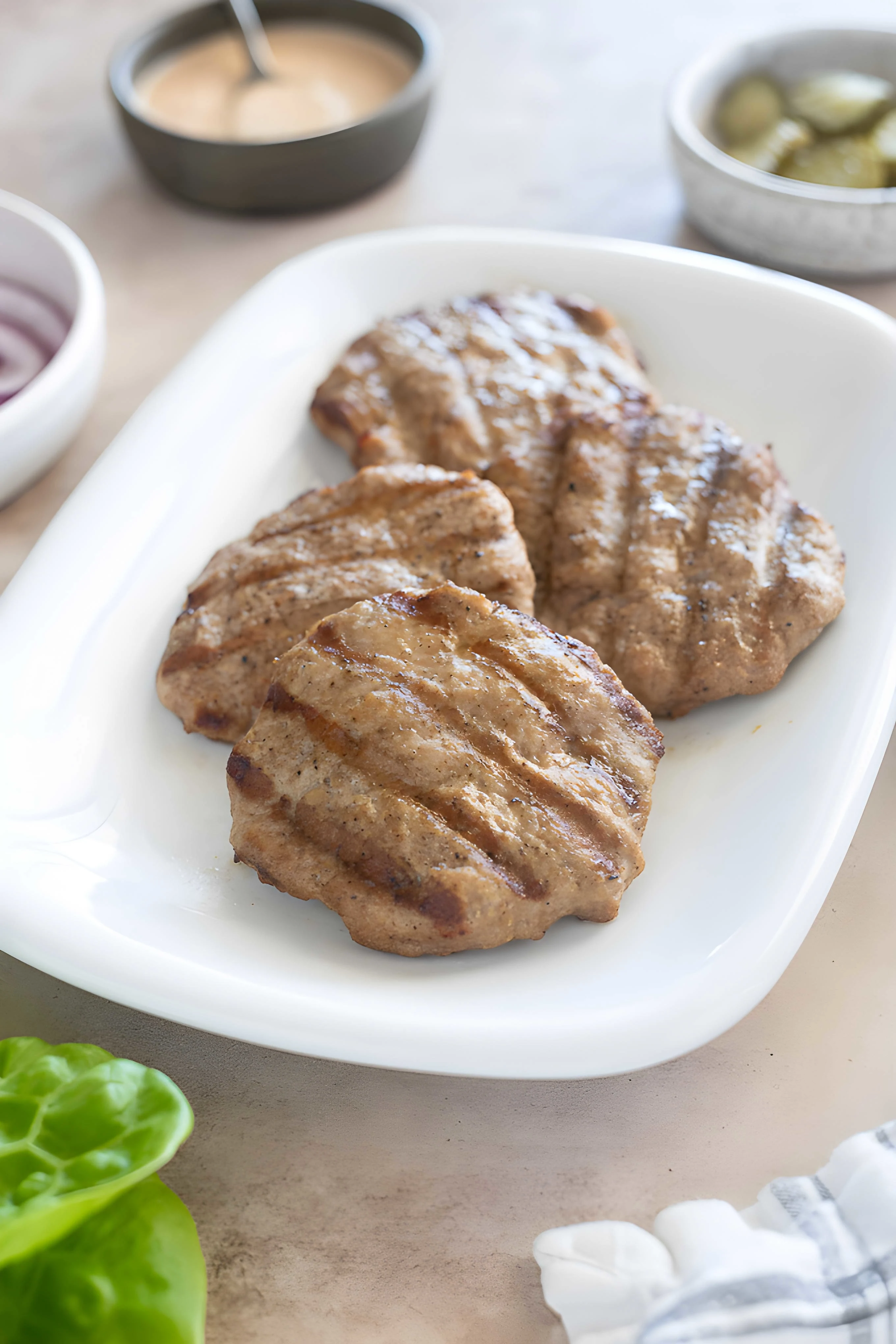 Grilled Turkey Burgers