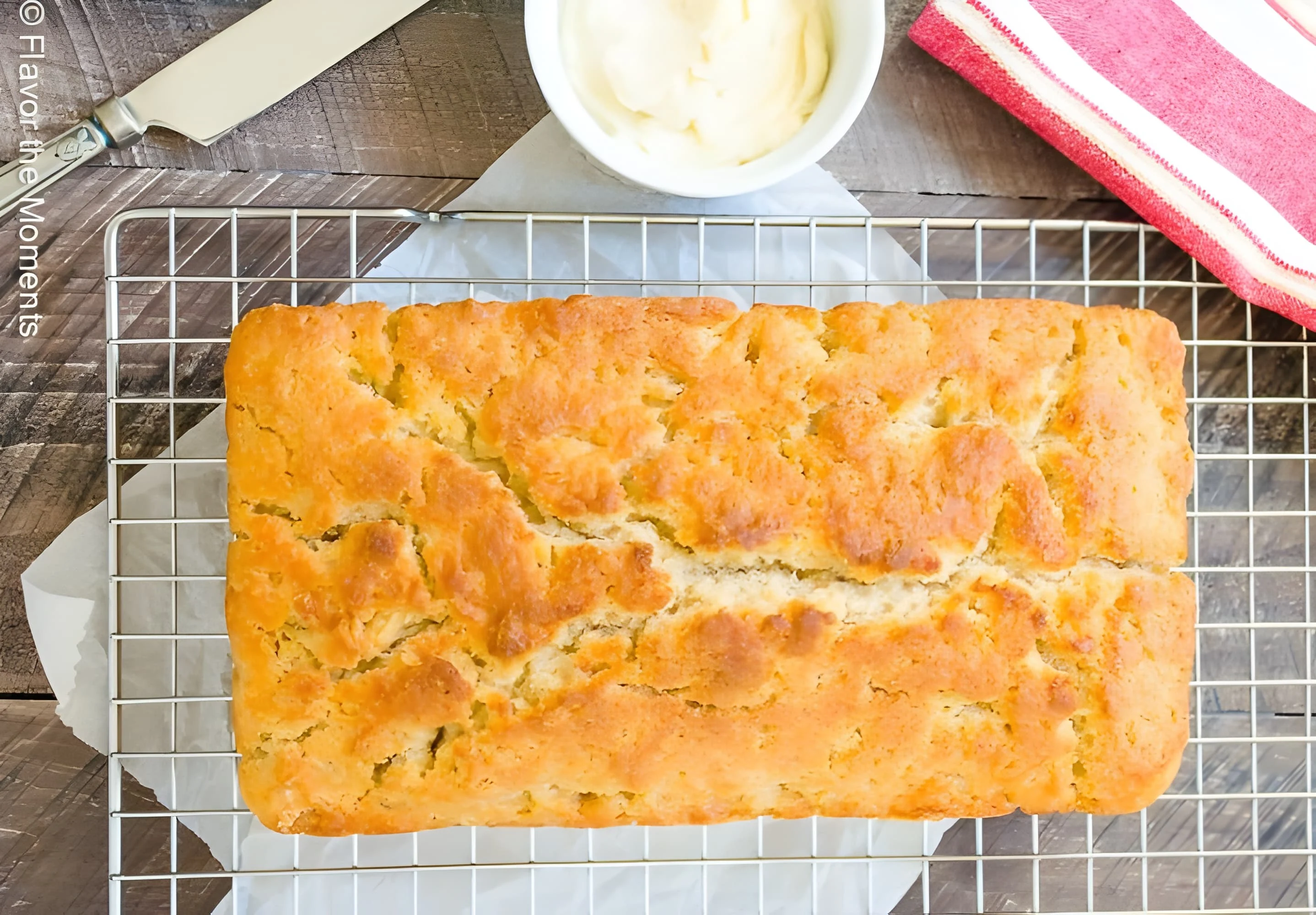 Hard Apple Cider “Beer” Bread with Maple Butter