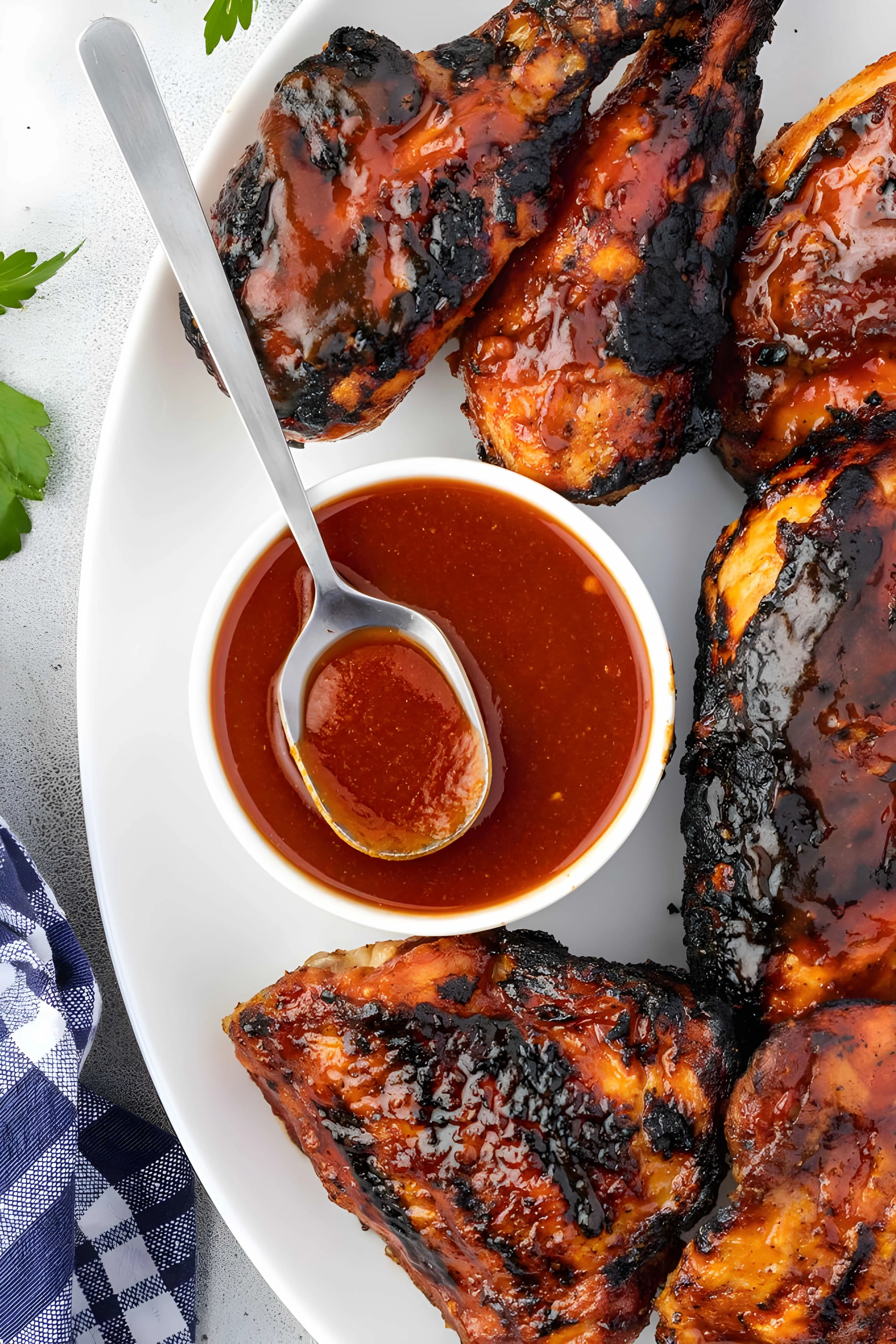 Homemade Bourbon BBQ Sauce