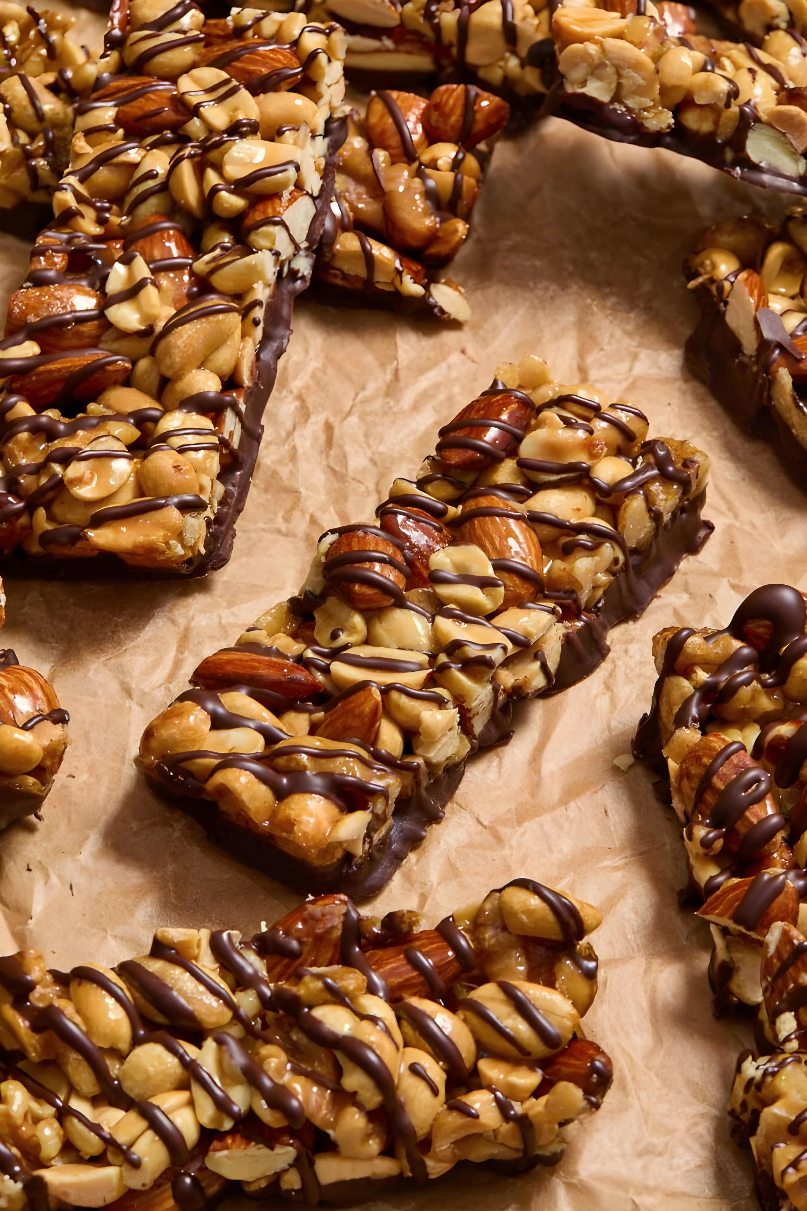 Homemade Kind Nut Bars