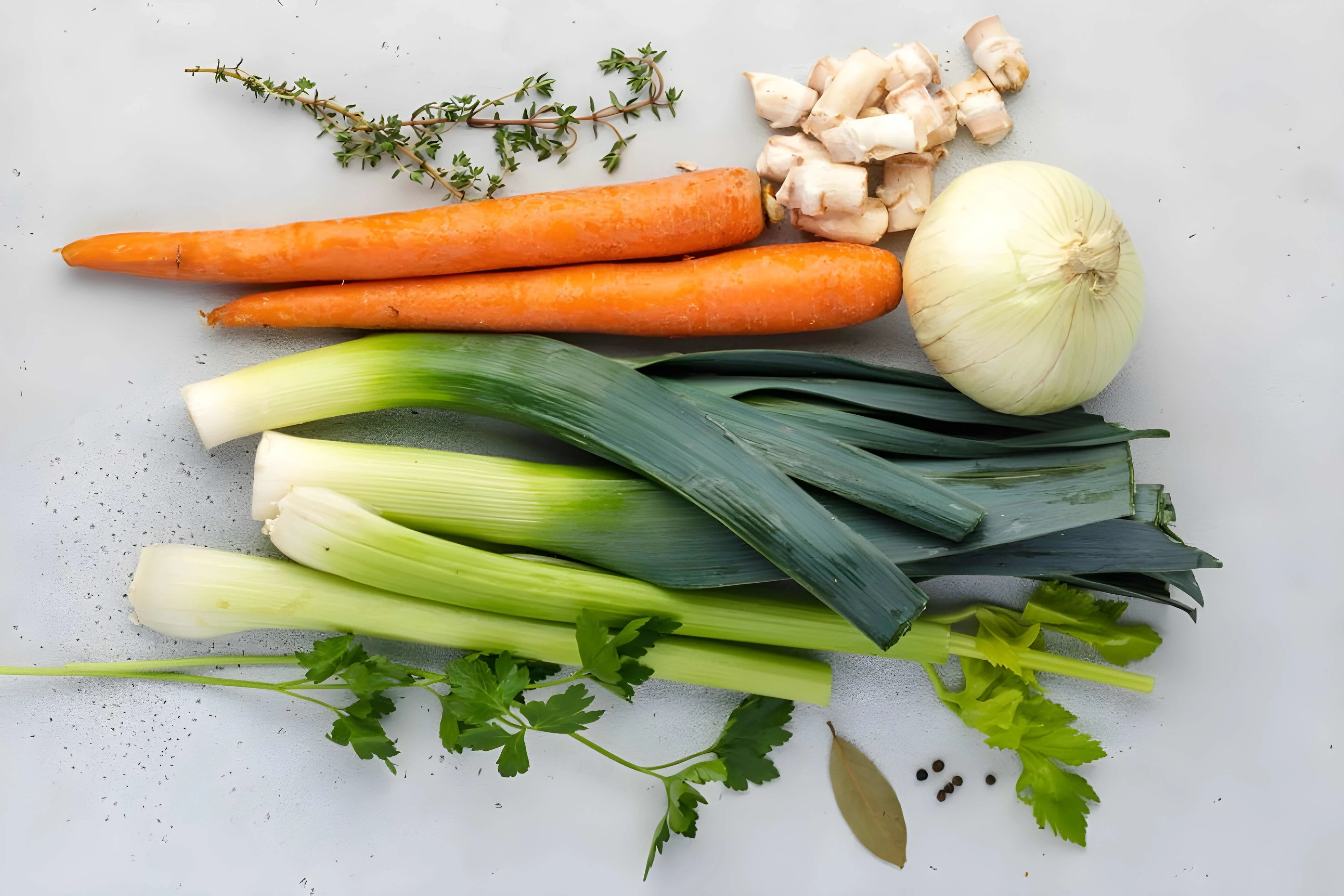 Homemade Vegetable Stock