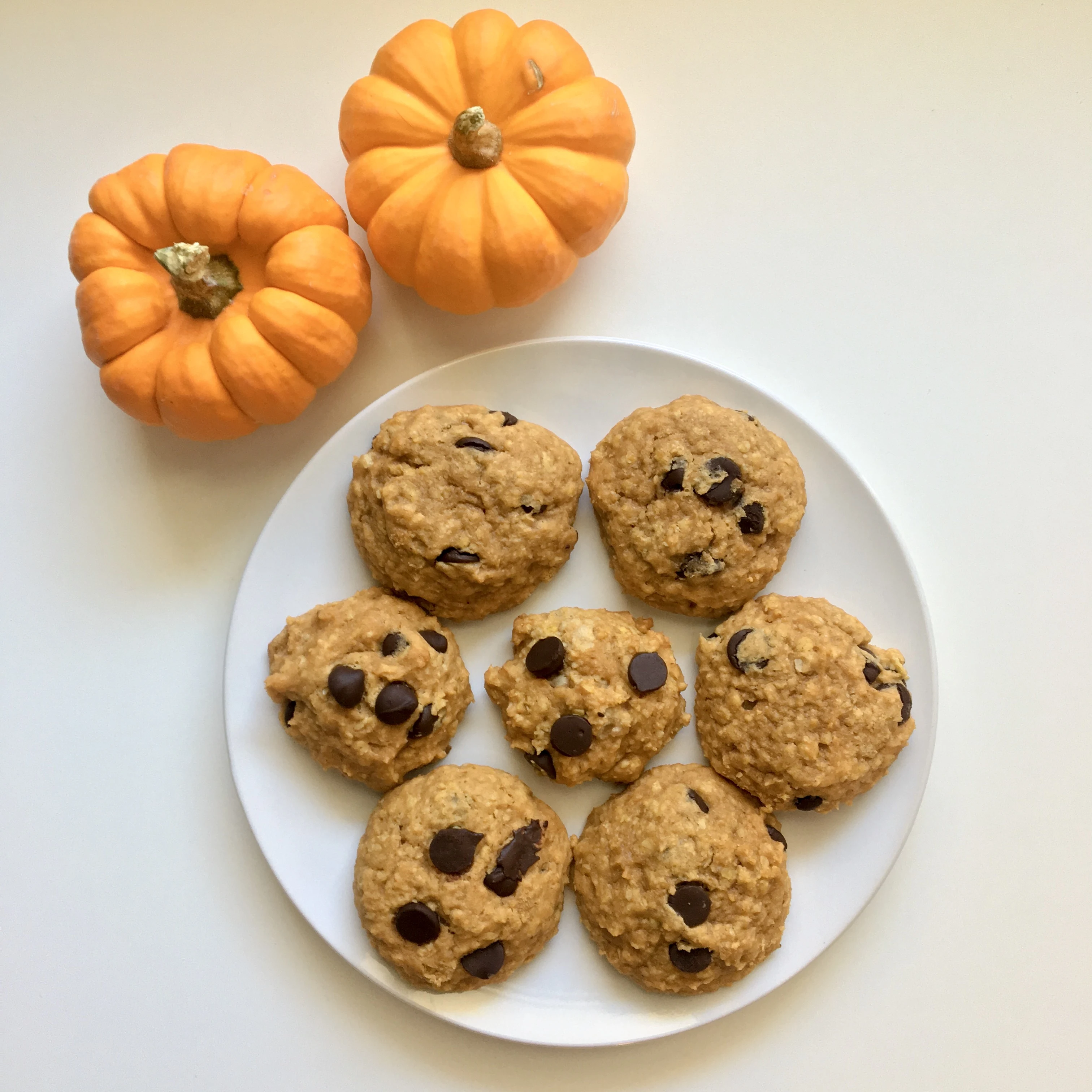 Pumpkin Chocolate Chip Cookies
