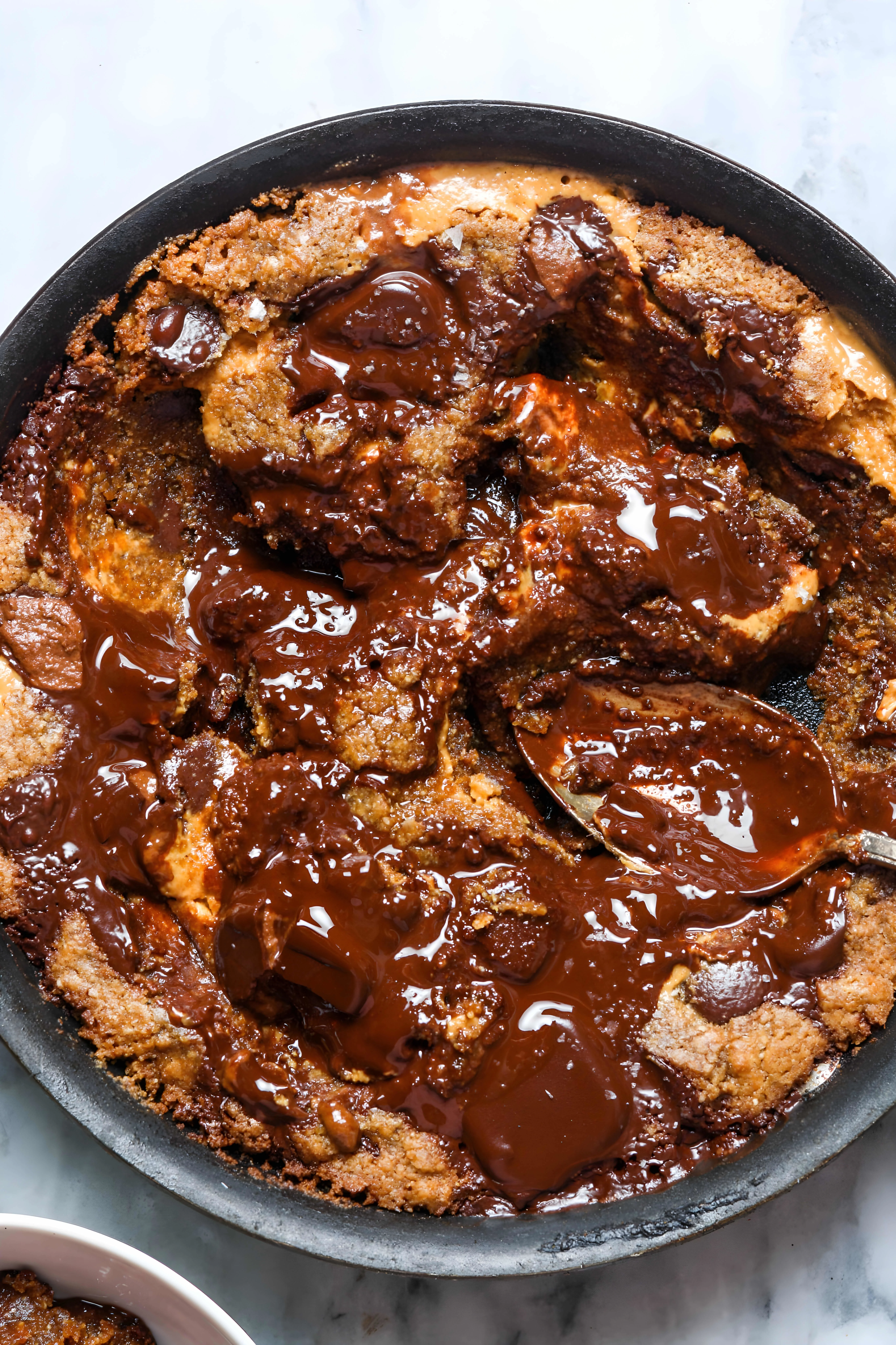 Peanut Butter Cookie Skillet