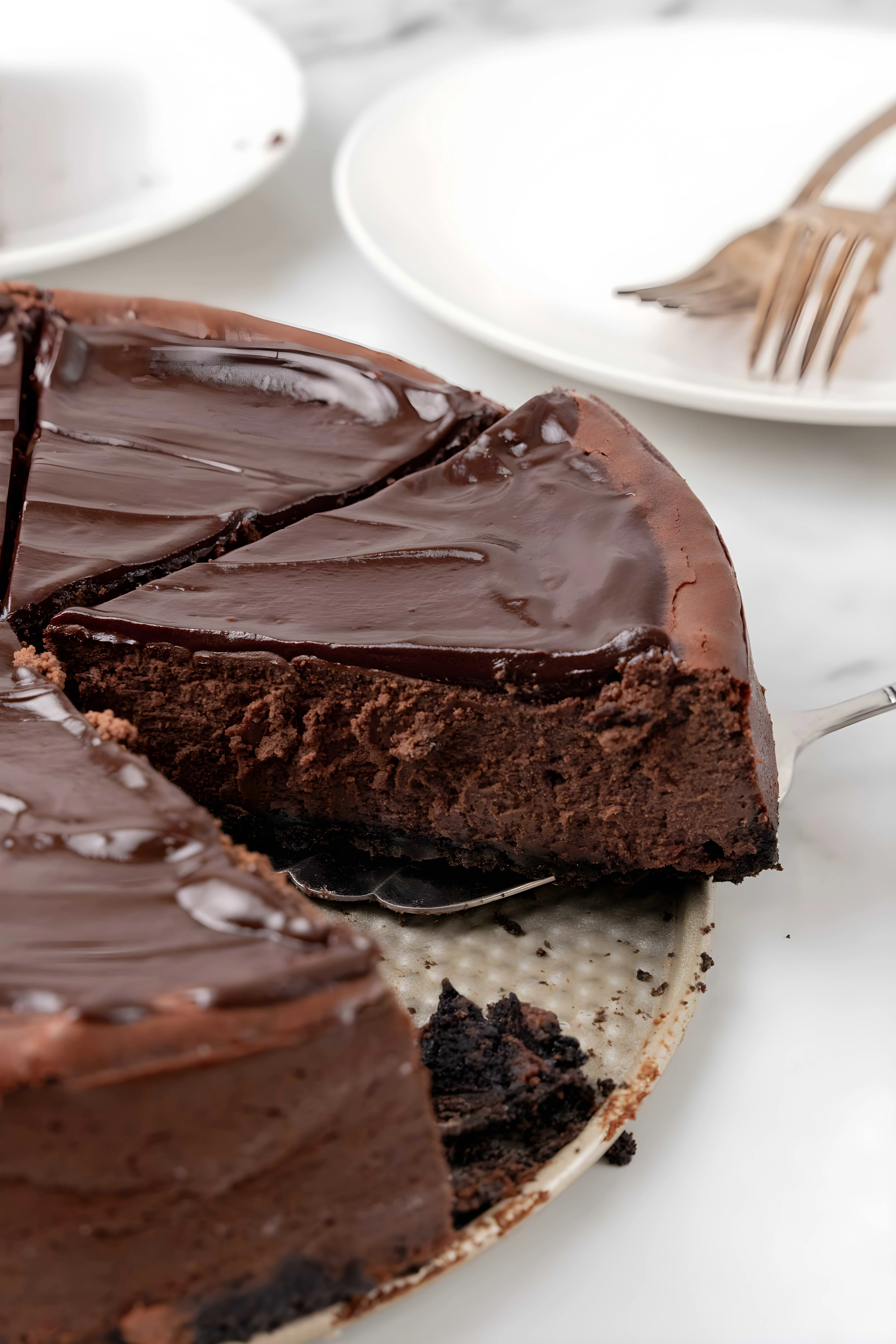 Gluten Free Chocolate Cheesecake