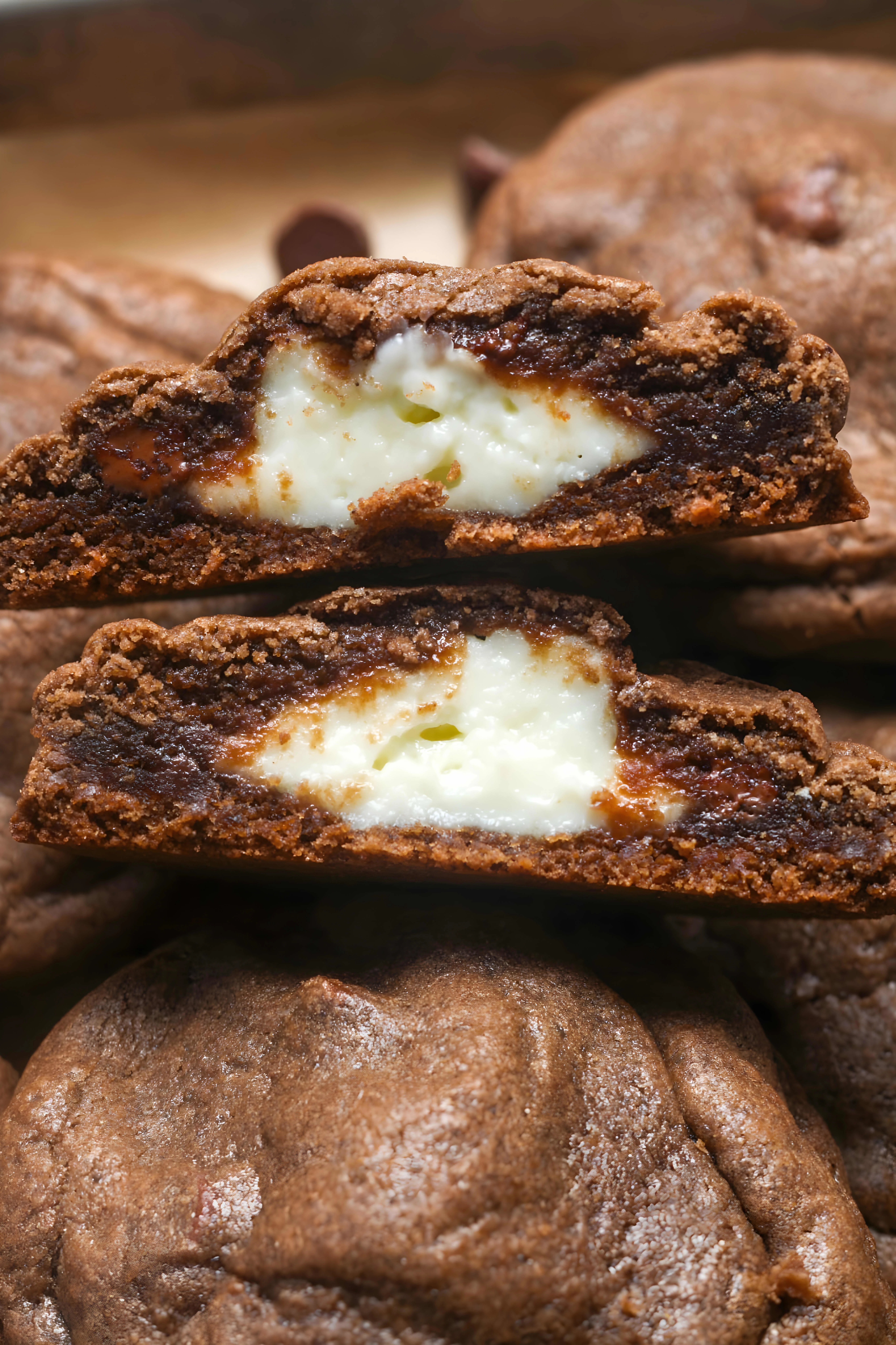 Chocolate Cheesecake Cookies