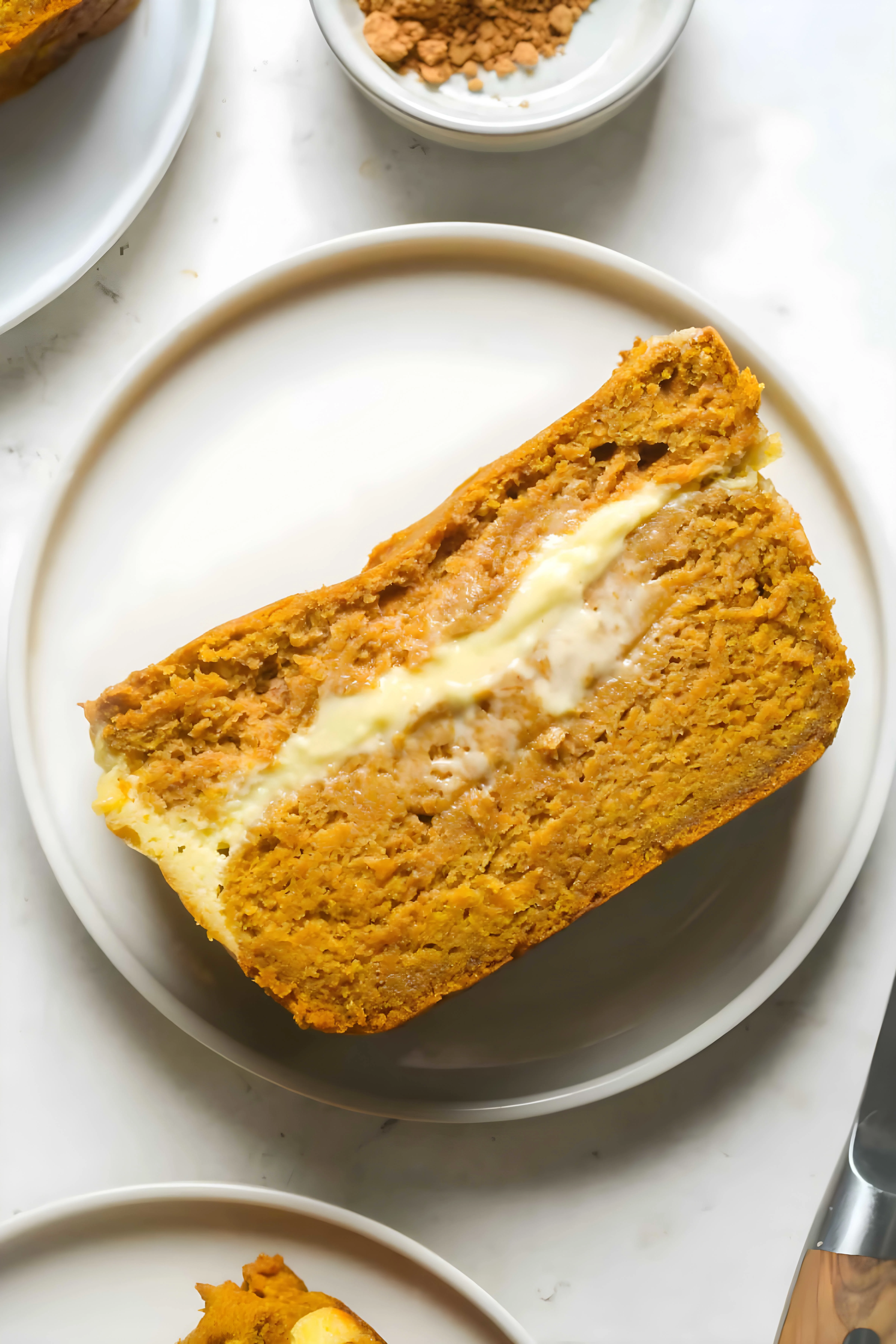 Pumpkin Cream Cheese Bread